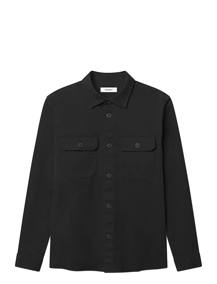 Gabba - GABtopper LS Shirt - Überhemden - black - 1