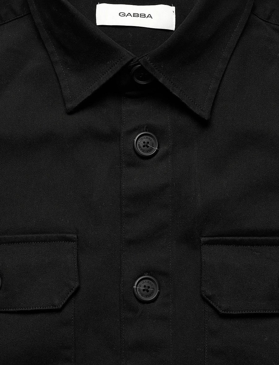 Gabba - GABtopper LS Shirt - Überhemden - black - 5
