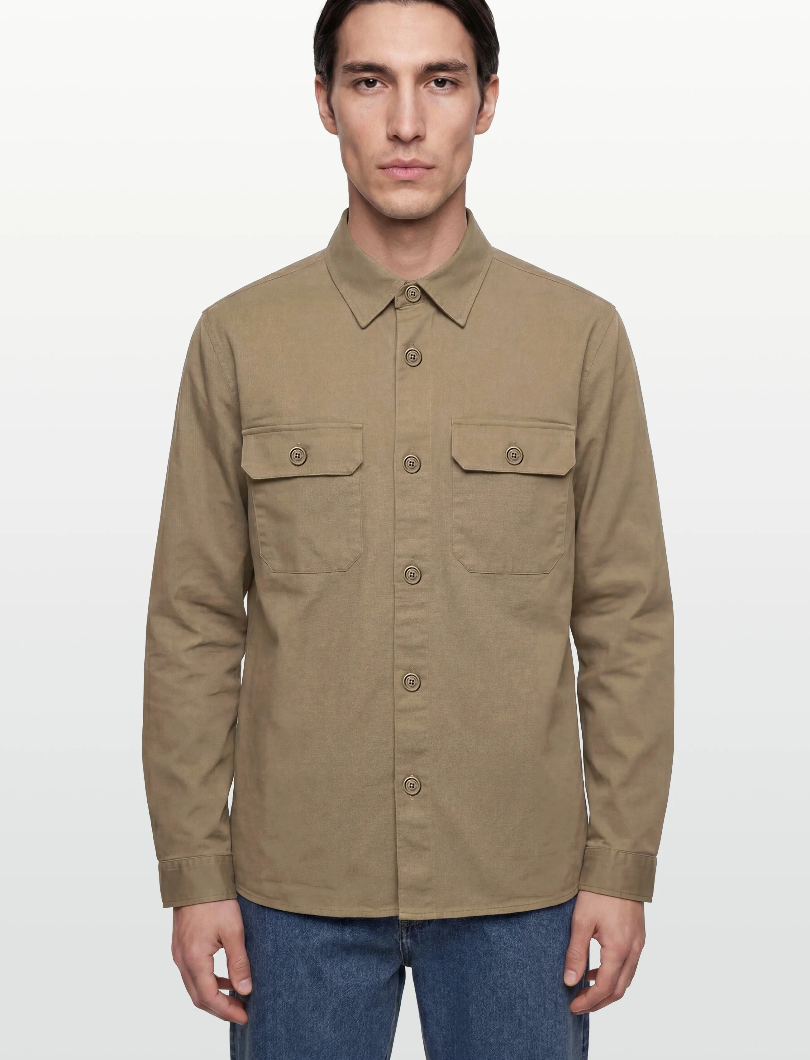 Gabba - GABtopper LS Shirt - vacation essentials - dusty olive - 3