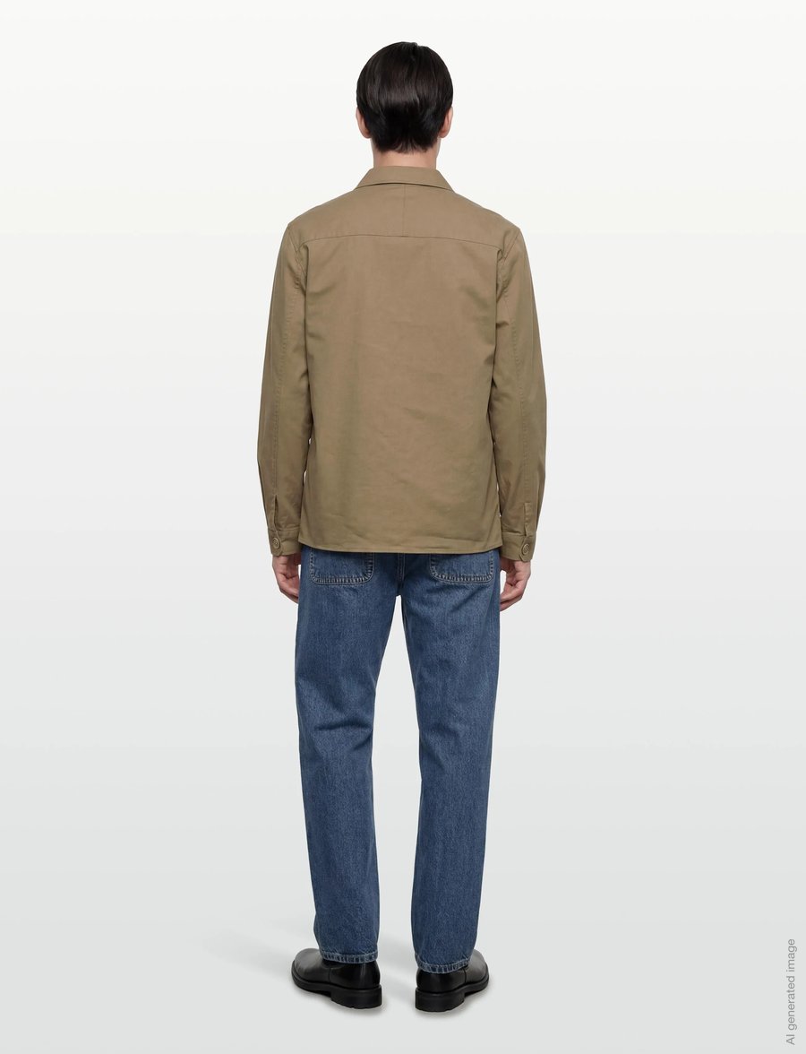 Gabba - GABtopper LS Shirt - Überhemden - dusty olive - 4