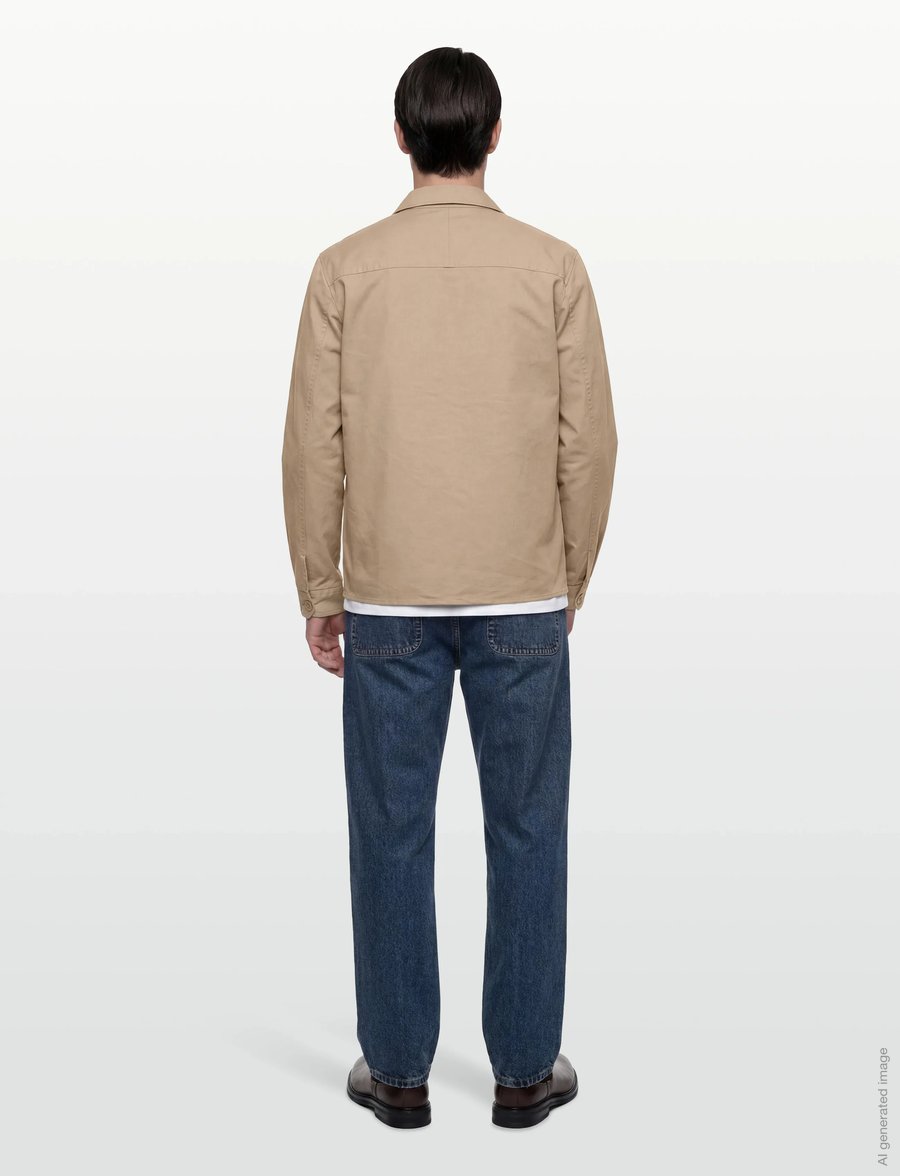 Gabba - GABtopper LS Shirt - Überhemden - sand plaza - 4