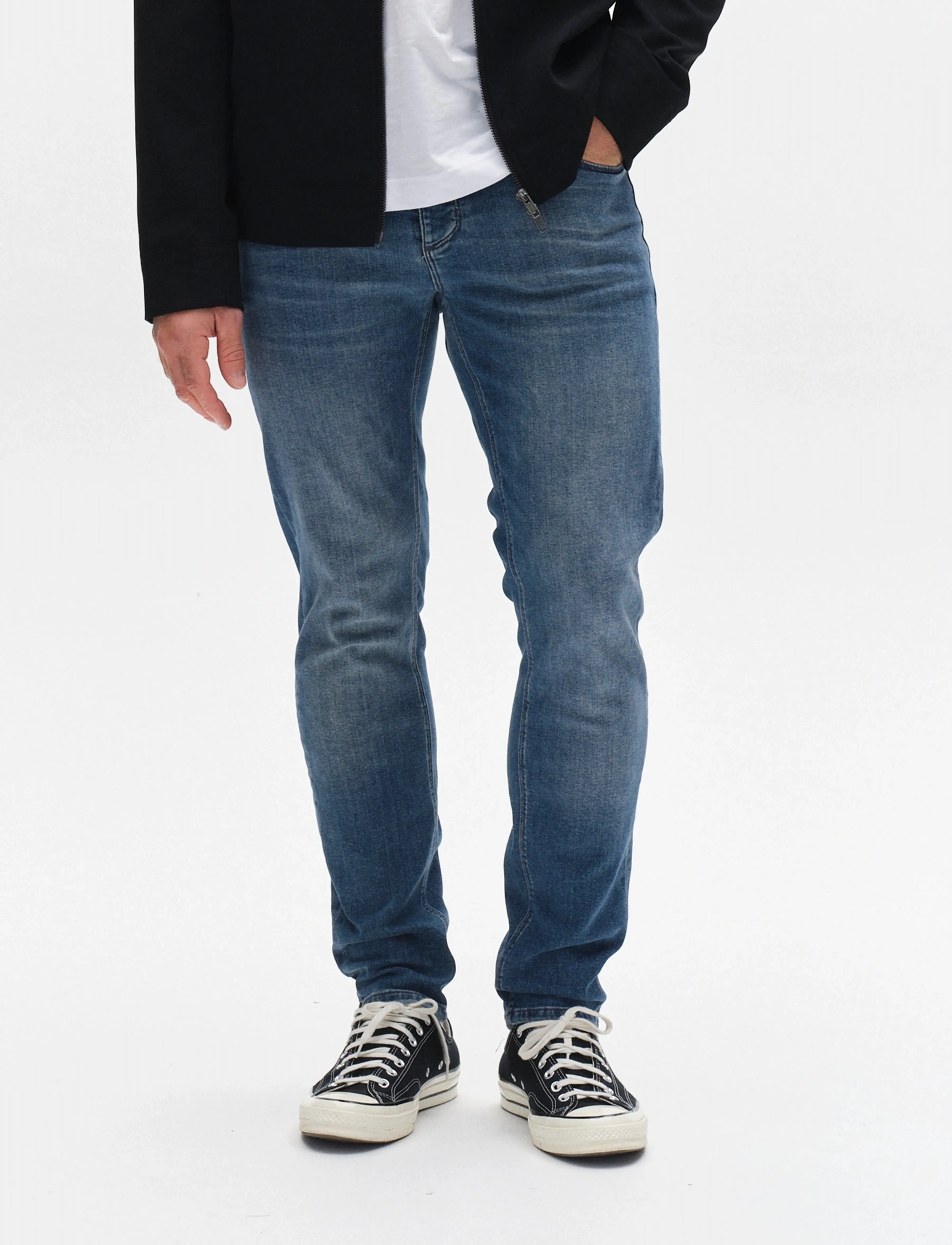 Gabba GABrey K3866 TENCEL   Jeans - Slim fit jeans - DENIM WASH / blue