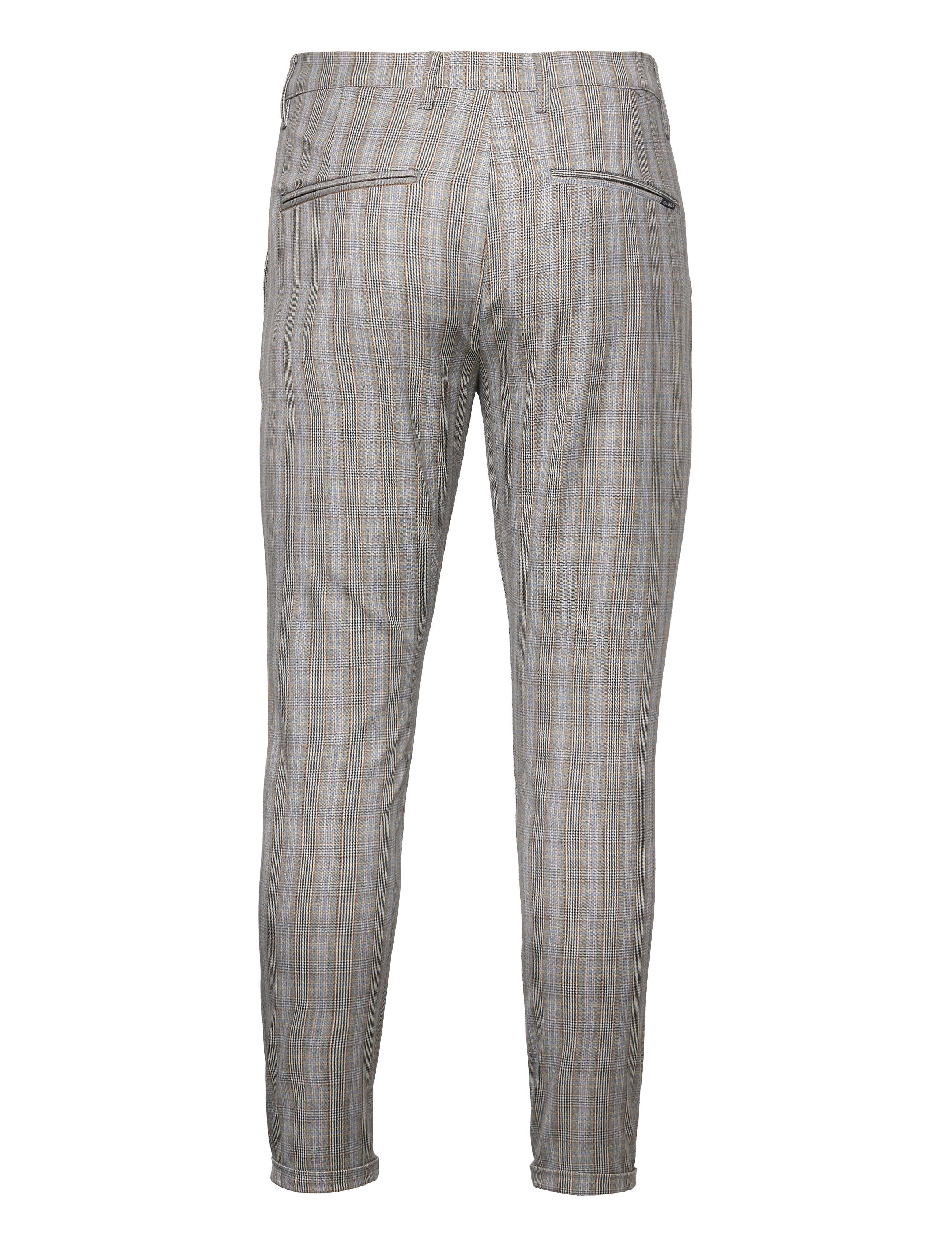 Gabba - Pisa Len Check Pant - vyrams - lt. brown - 2
