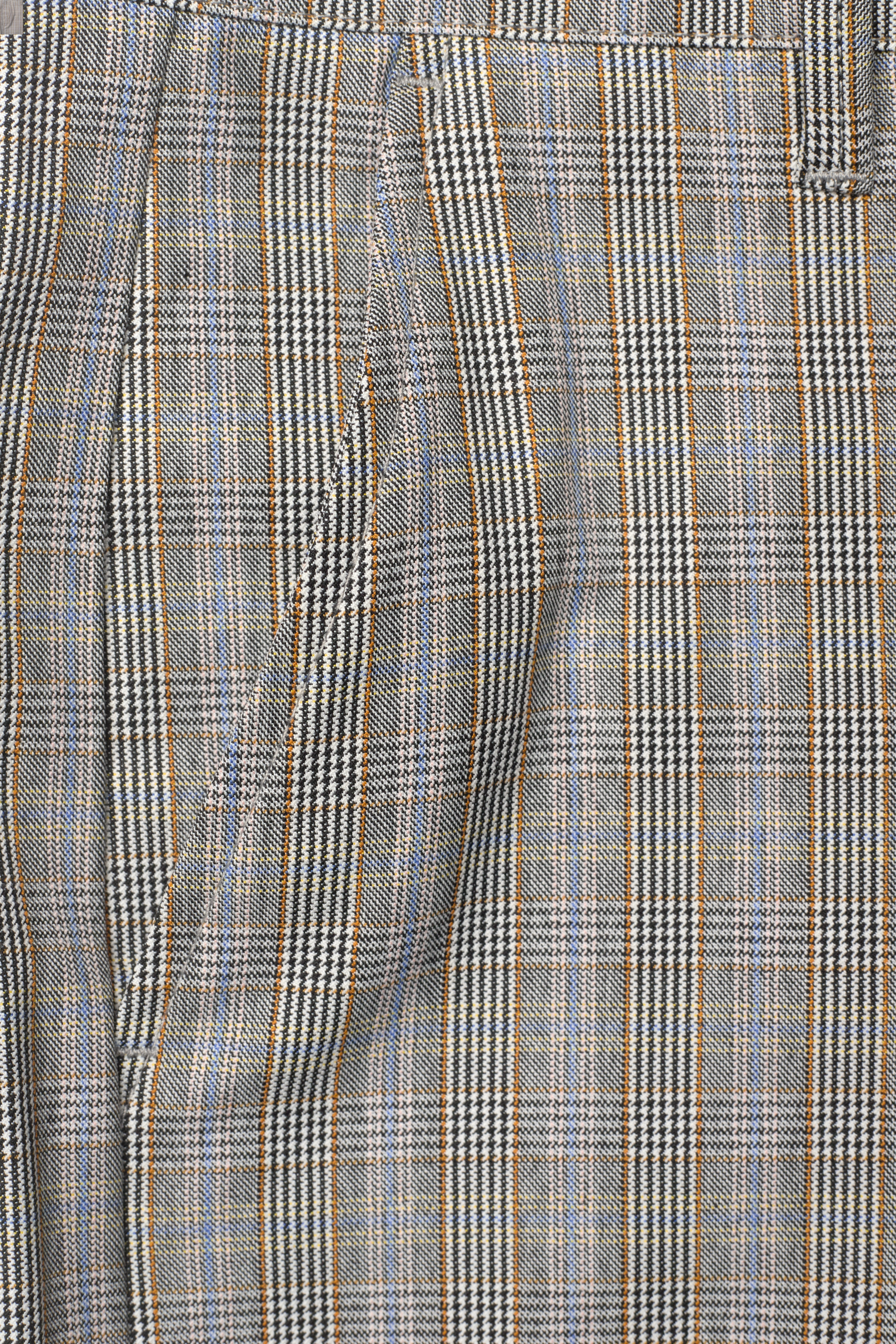 Gabba - Pisa Len Check Pant - vyrams - lt. brown - 5