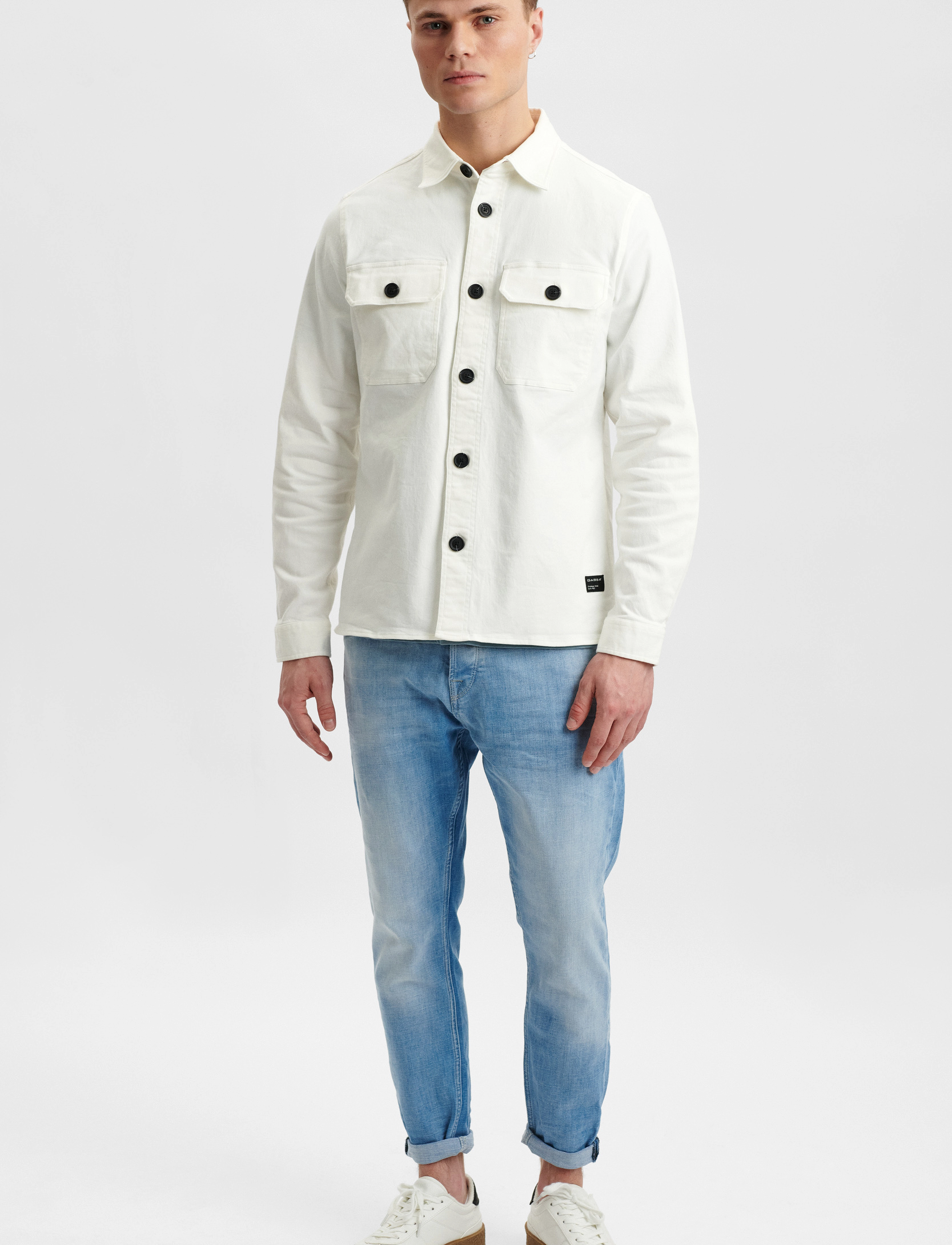 Gabba - Topper North LS Shirt - white - 2