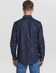 Gabba - Athlon Dark Denim Shirt - jeansskjortor - dark denim - 3