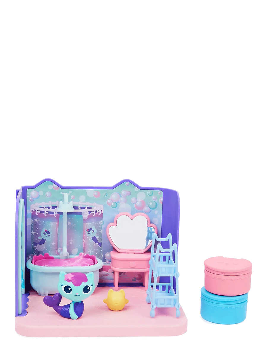Gabby's Dollhouse - Gabby's Dollhouse Deluxe Room - MerCat's Bathroom - leikkisetit - multi - 1