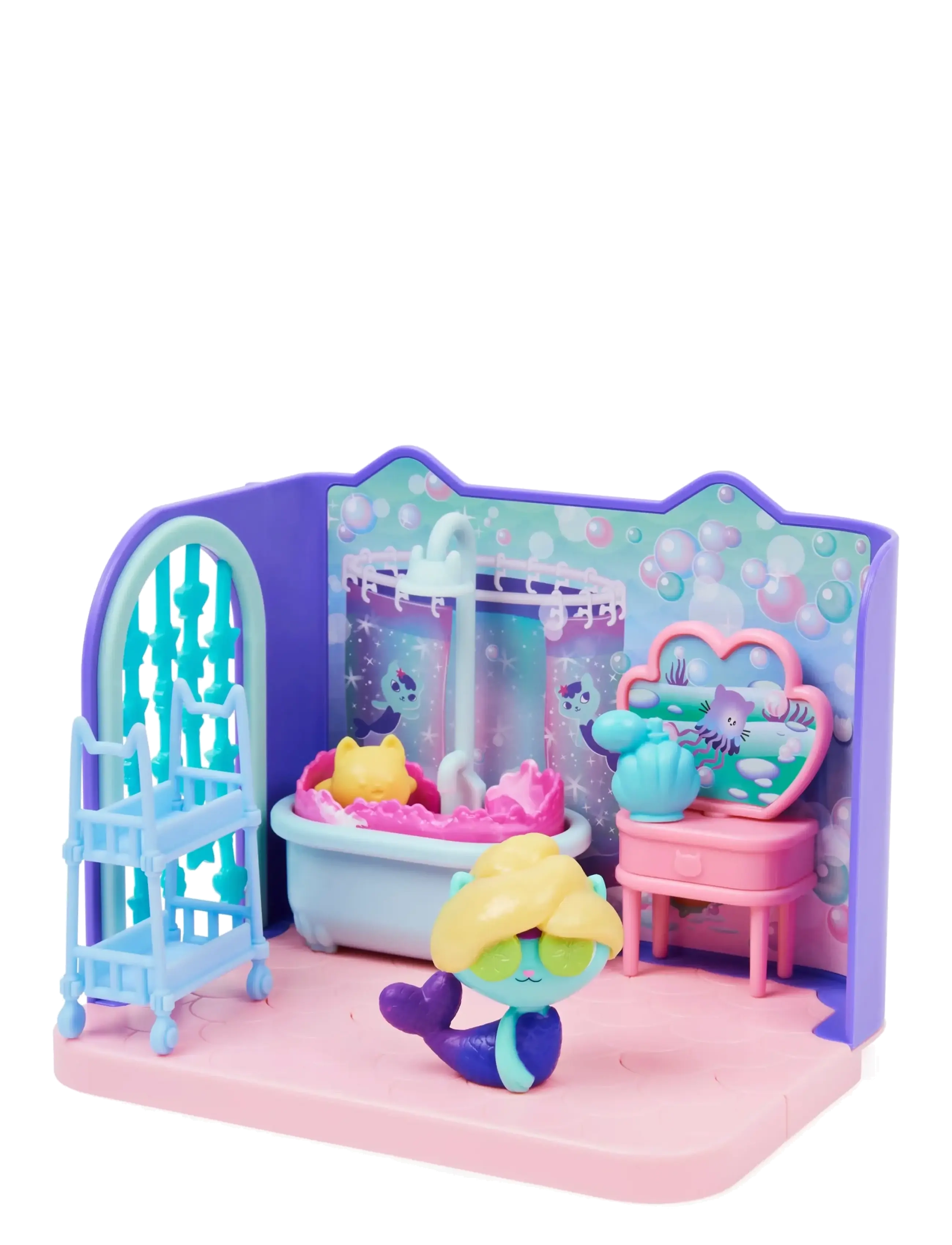 Gabby's Dollhouse - Gabby's Dollhouse Deluxe Room - MerCat's Bathroom - lekset - multi - 2