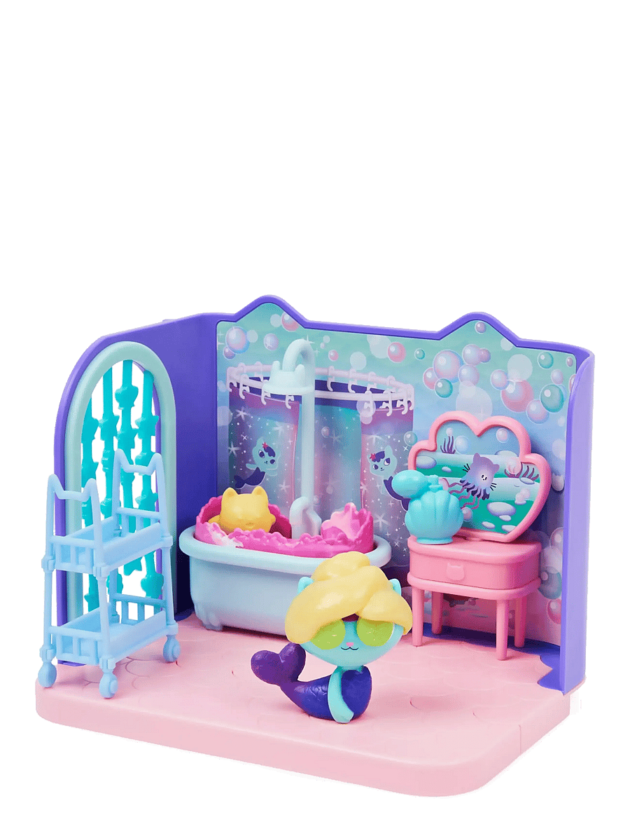 Gabby's Dollhouse - Gabby's Dollhouse Deluxe Room - MerCat's Bathroom - leikkisetit - multi - 2