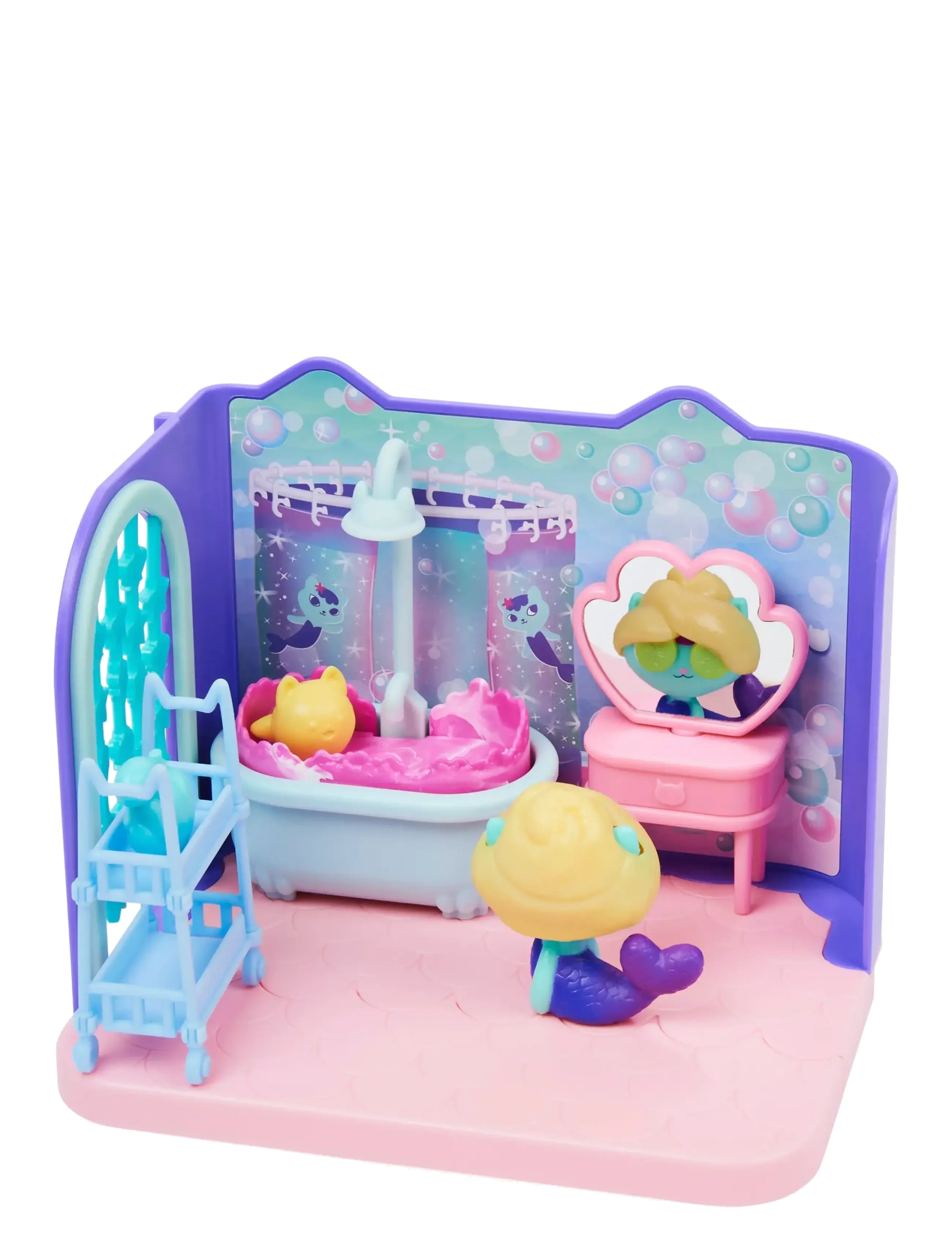 Gabby's Dollhouse - Gabby's Dollhouse Deluxe Room - MerCat's Bathroom - lekset - multi - 4