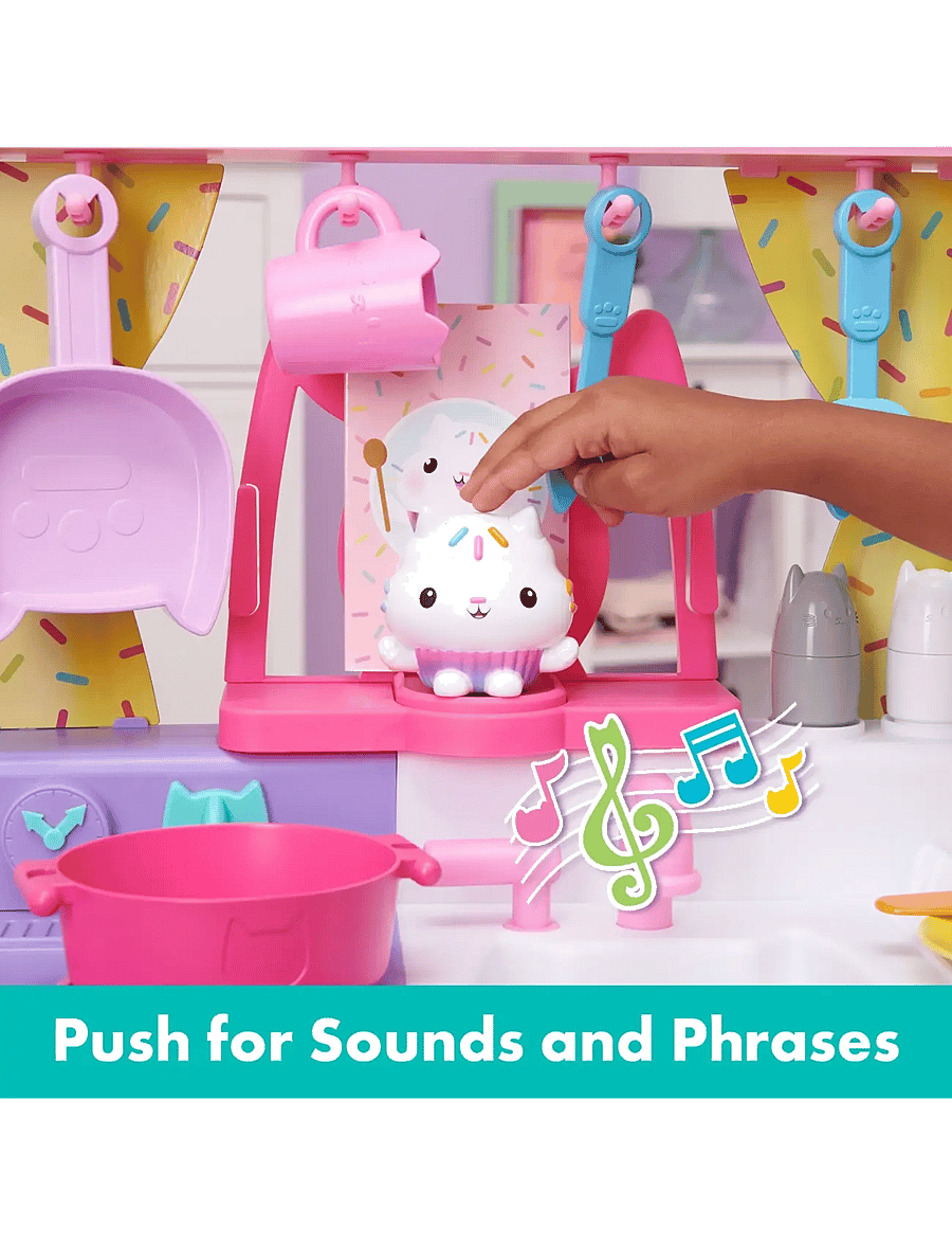 Gabby's Dollhouse - Gabby's Dollhouse Cakey Kitchen - leikfangaeldhús - multi - 2