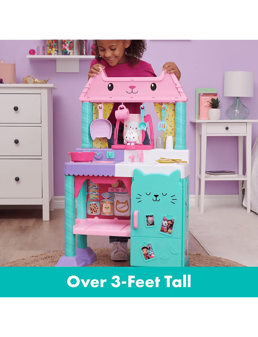 Gabby's Dollhouse - Gabby's Dollhouse Cakey Kitchen - leikfangaeldhús - multi - 3