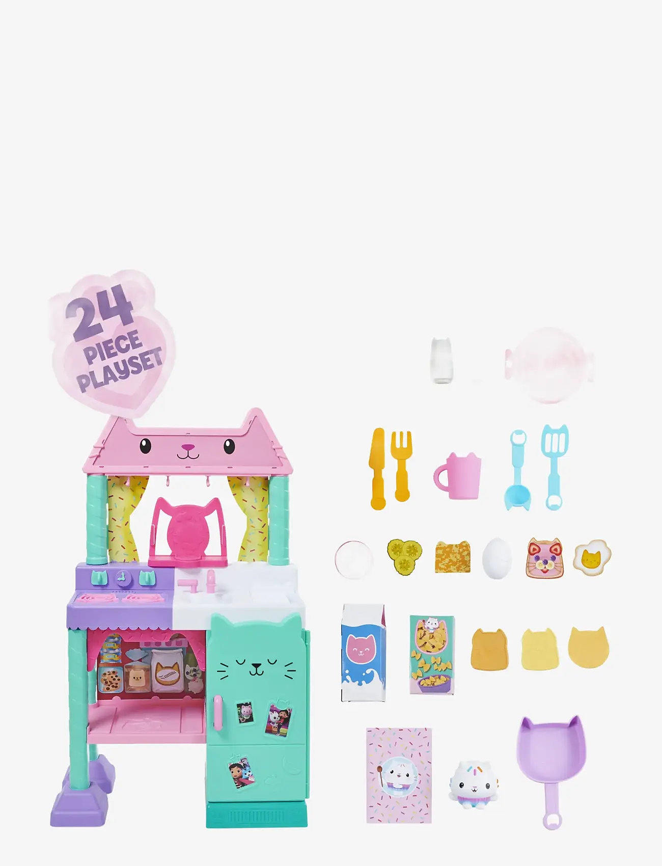 Gabby's Dollhouse - Gabby's Dollhouse Cakey Kitchen - leksakskök - multi - 4