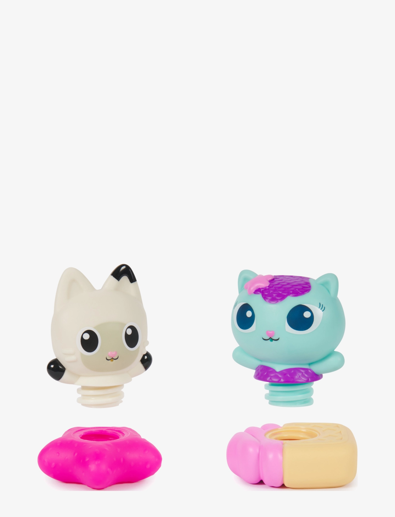 Gabby's Dollhouse Gabby's Dollhouse Bath Squirter set w/2 figures - 4 for 3 - MULTI / multi