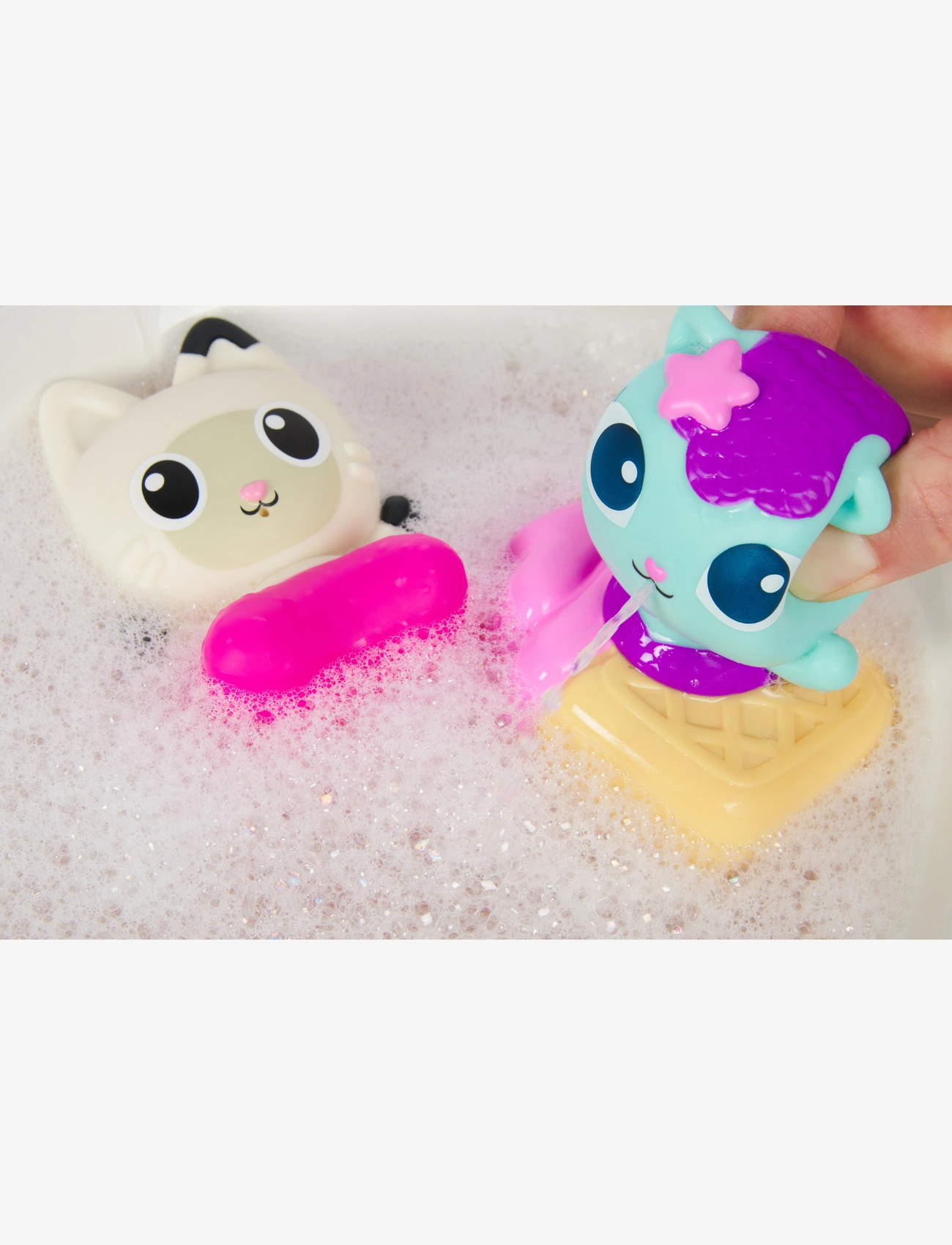 Gabby's Dollhouse - Gabby's Dollhouse Bath Squirter set w/2 figures - legesæt - multi - 1