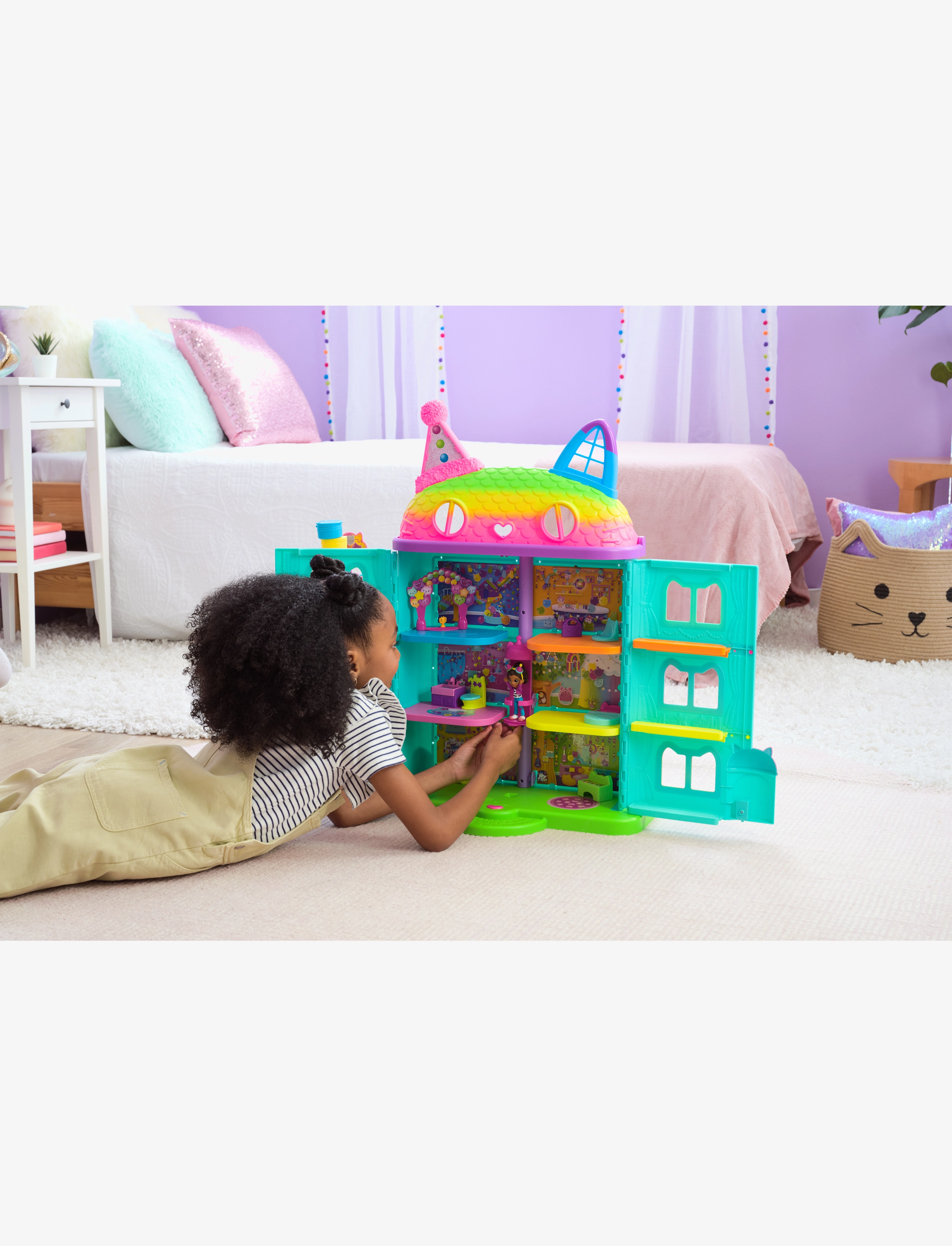 Gabby's Dollhouse - Gabby's Dollhouse Celebration Purrfect Dollhouse - multi - 5