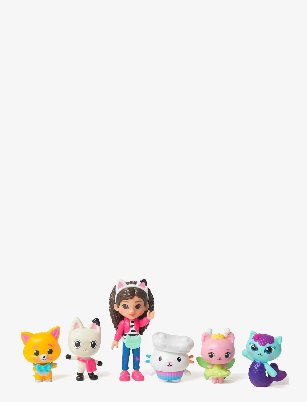 Gabby's Dollhouse - Gabby's Movie Big Cat-Venture 6 Figure Giftset - legesæt - muti - 0