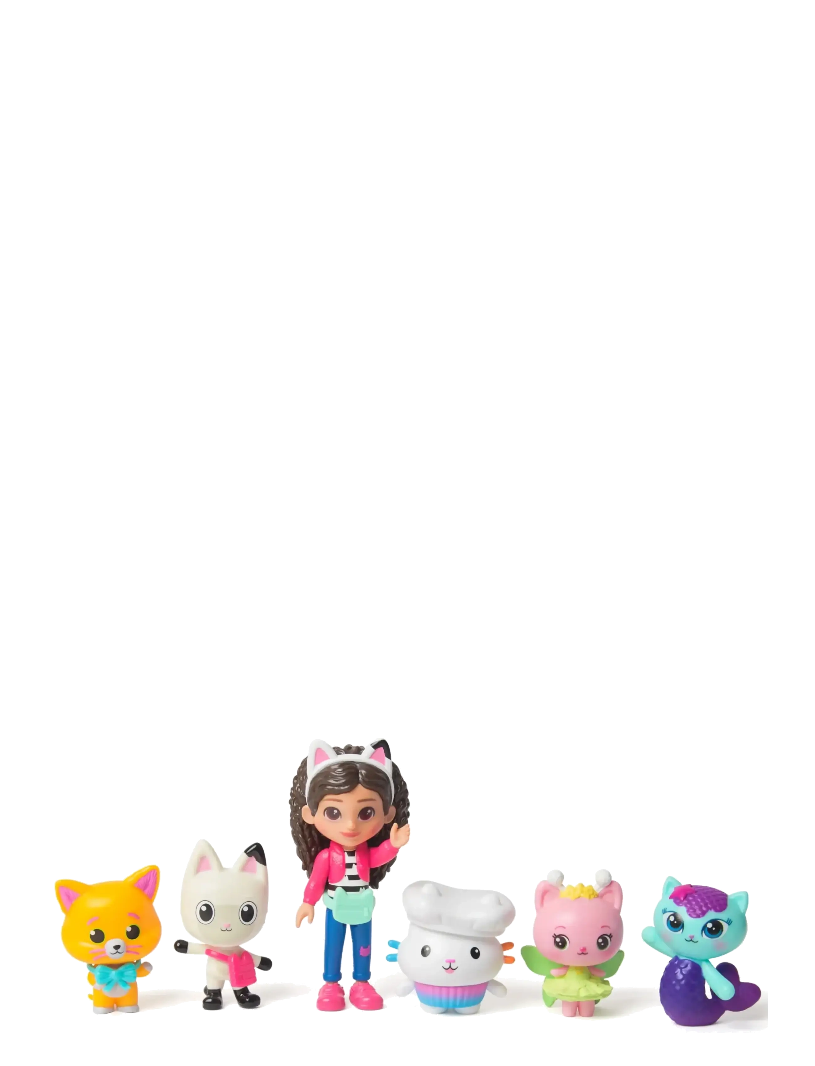 Gabby's Dollhouse Gabby's Movie Big Cat-Venture 6 Figure Giftset - Julklappar till barn - MUTI / orange