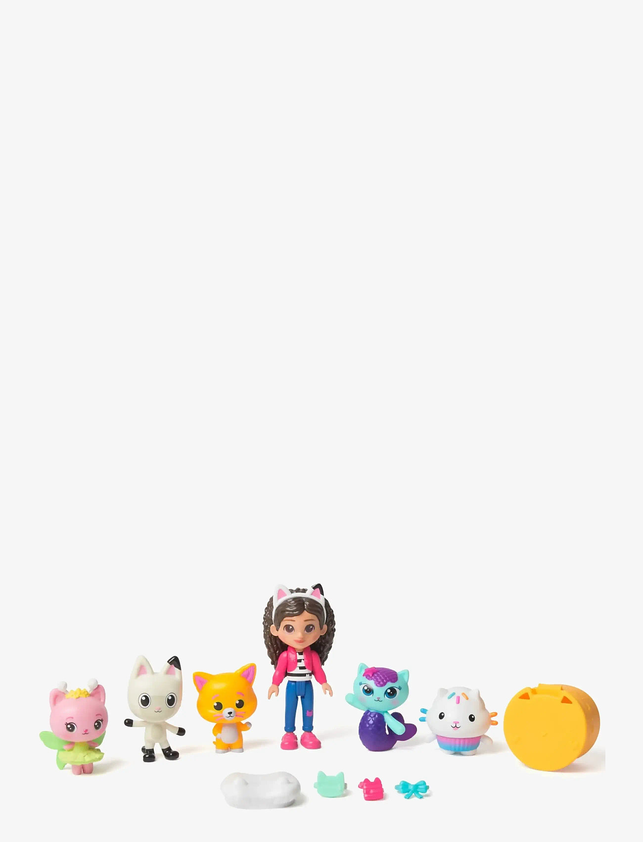 Gabby's Dollhouse - Gabby's Movie Big Cat-Venture 6 Figure Giftset - legesæt - muti - 2
