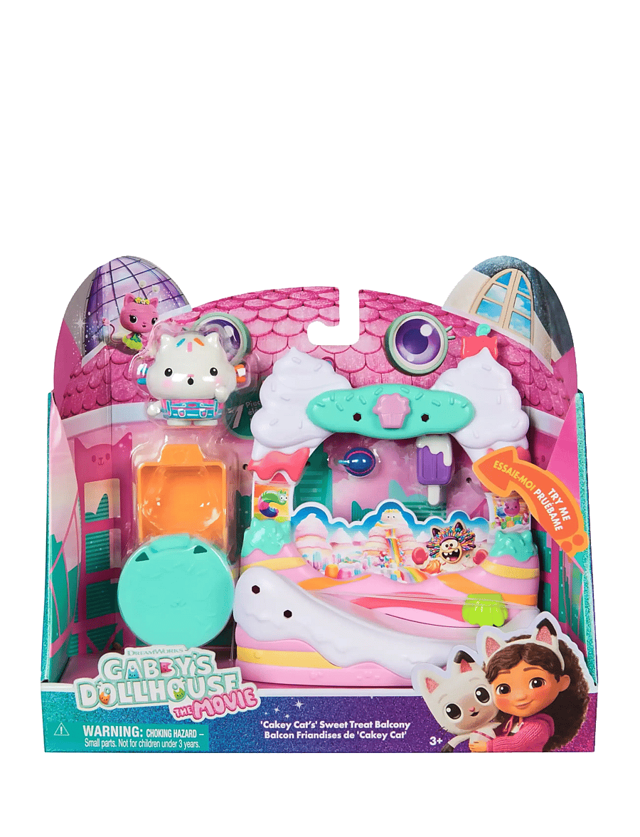 Gabby's Dollhouse - Gabby's Movie Balcony - Furrosted Fun - legesæt - muti - 4