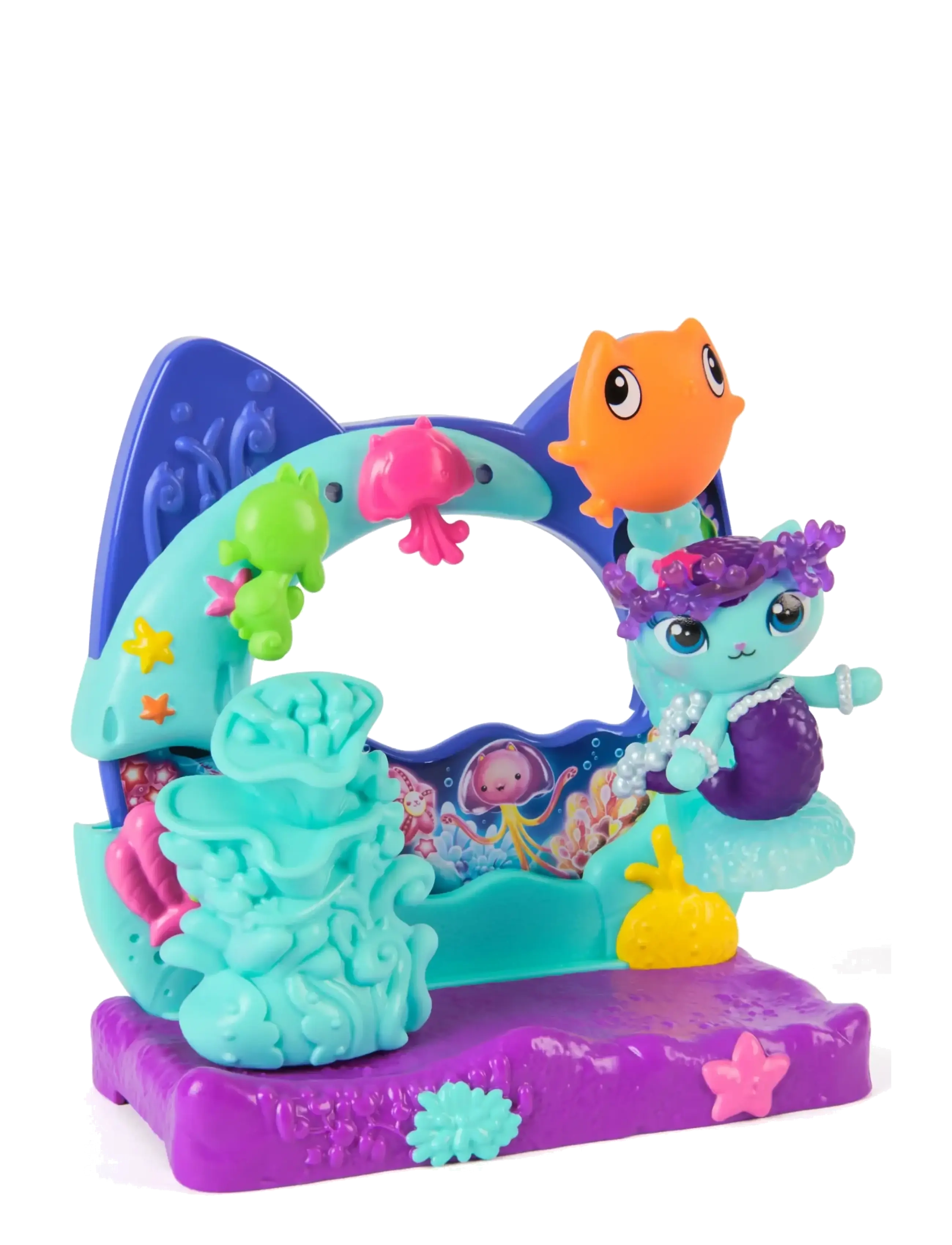 Gabby's Dollhouse Gabby's Movie Balcony - Swing & Swim - Leksakssets & Figurer - MUTI / pink/rose