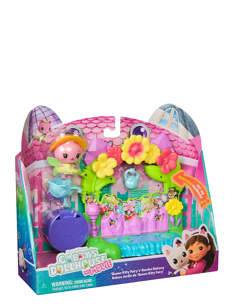 Gabby's Dollhouse - Gabby's Movie Balcony - Crystal Garden - leikfangasett - muti - 1