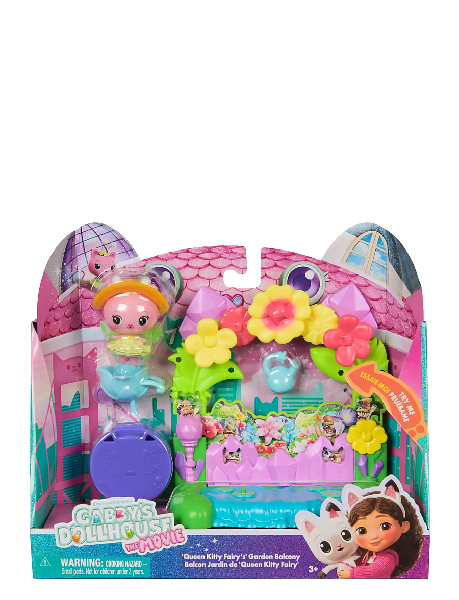 Gabby's Dollhouse - Gabby's Movie Balcony - Crystal Garden - leikfangasett - muti - 4