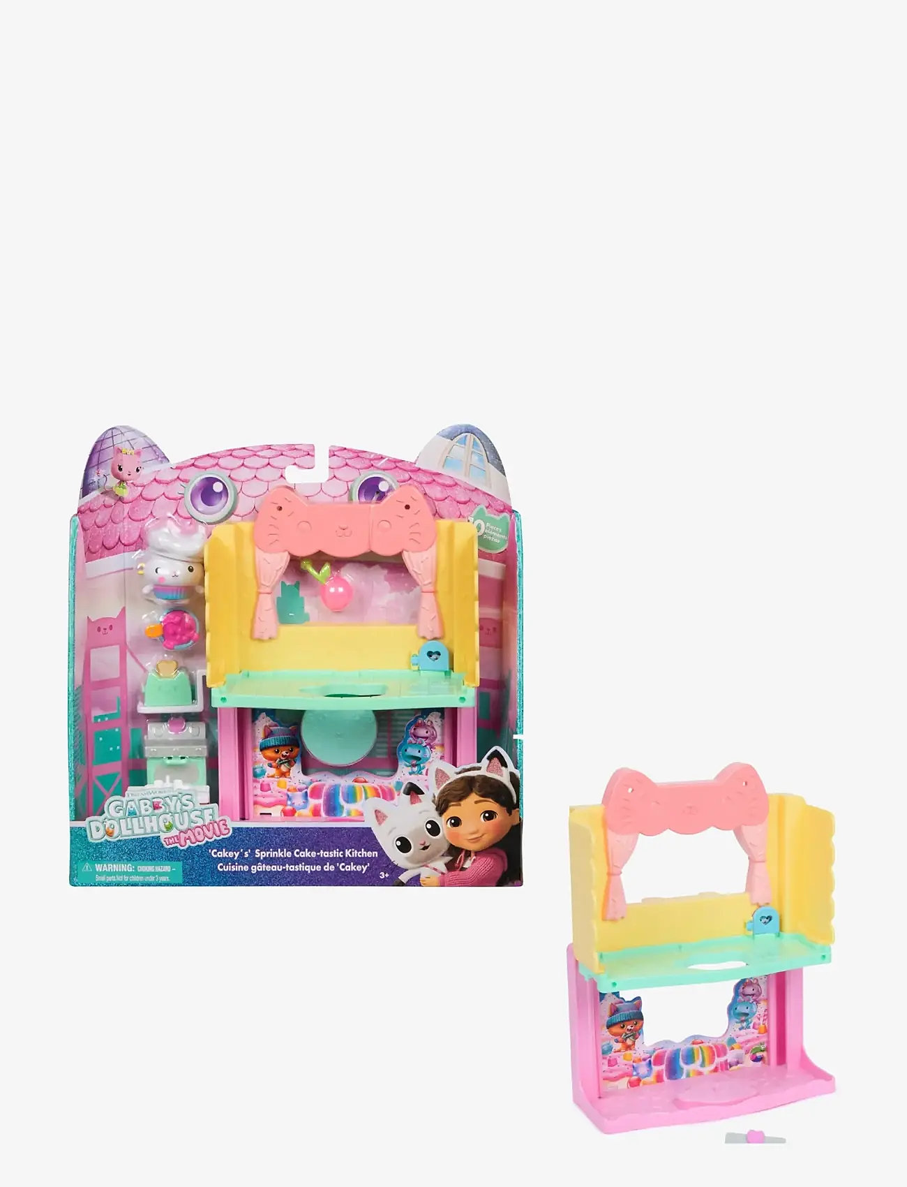 Gabby's Dollhouse - Gabby's Movie Portal Rooms - Kitchen - legesæt - muti - 0