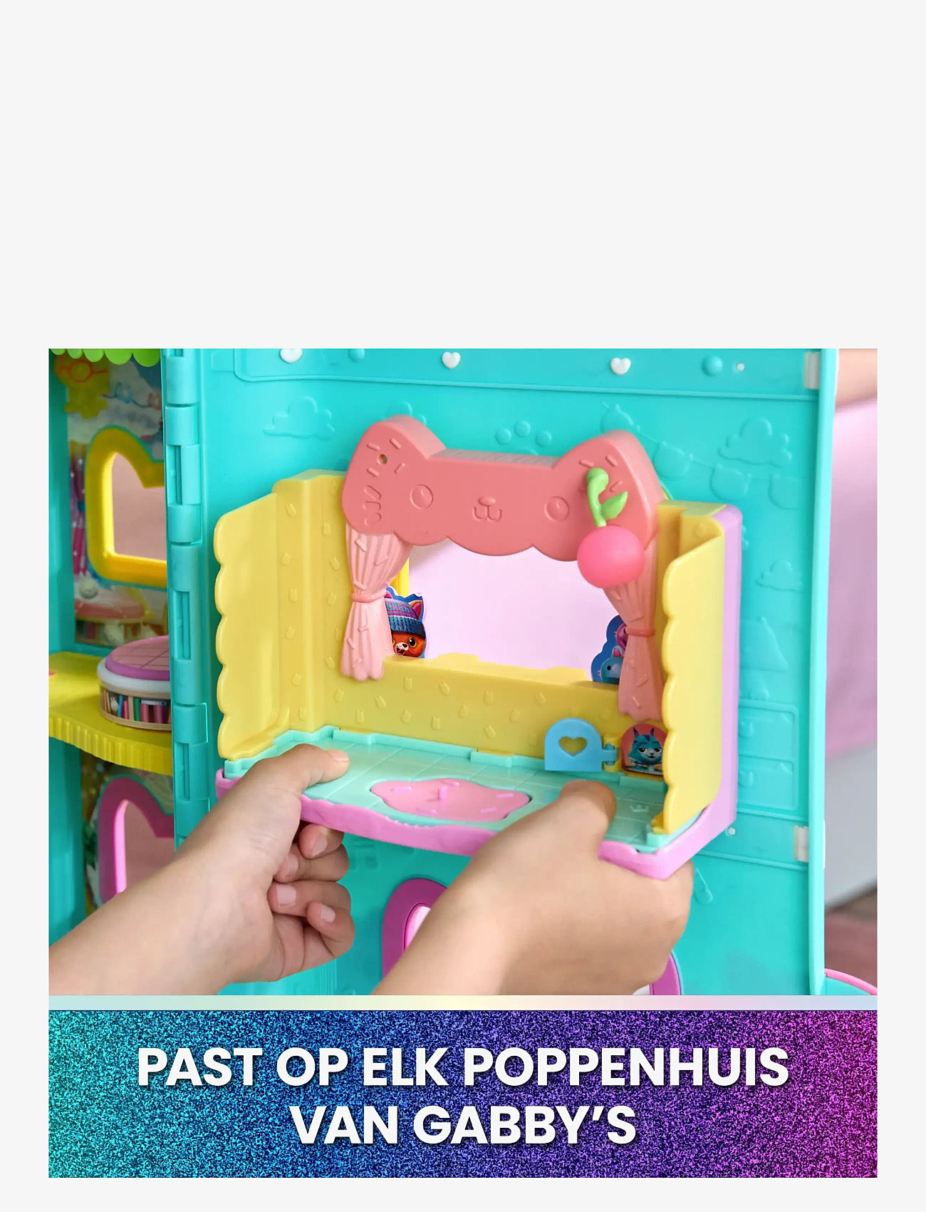 Gabby's Dollhouse - Gabby's Movie Portal Rooms - Kitchen - legesæt - muti - 2