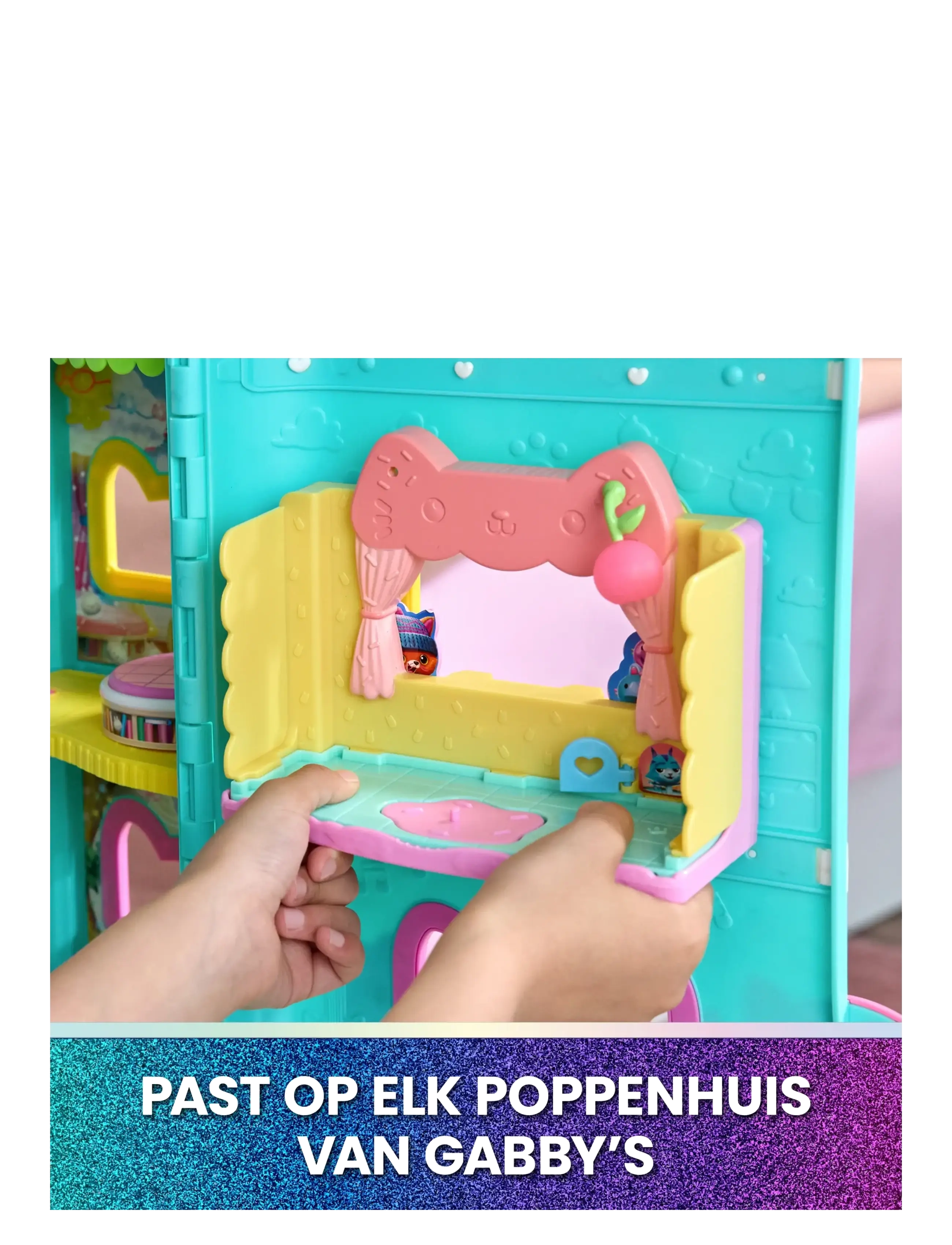 Gabby's Dollhouse - Gabby's Movie Portal Rooms - Kitchen - legesæt - muti - 2
