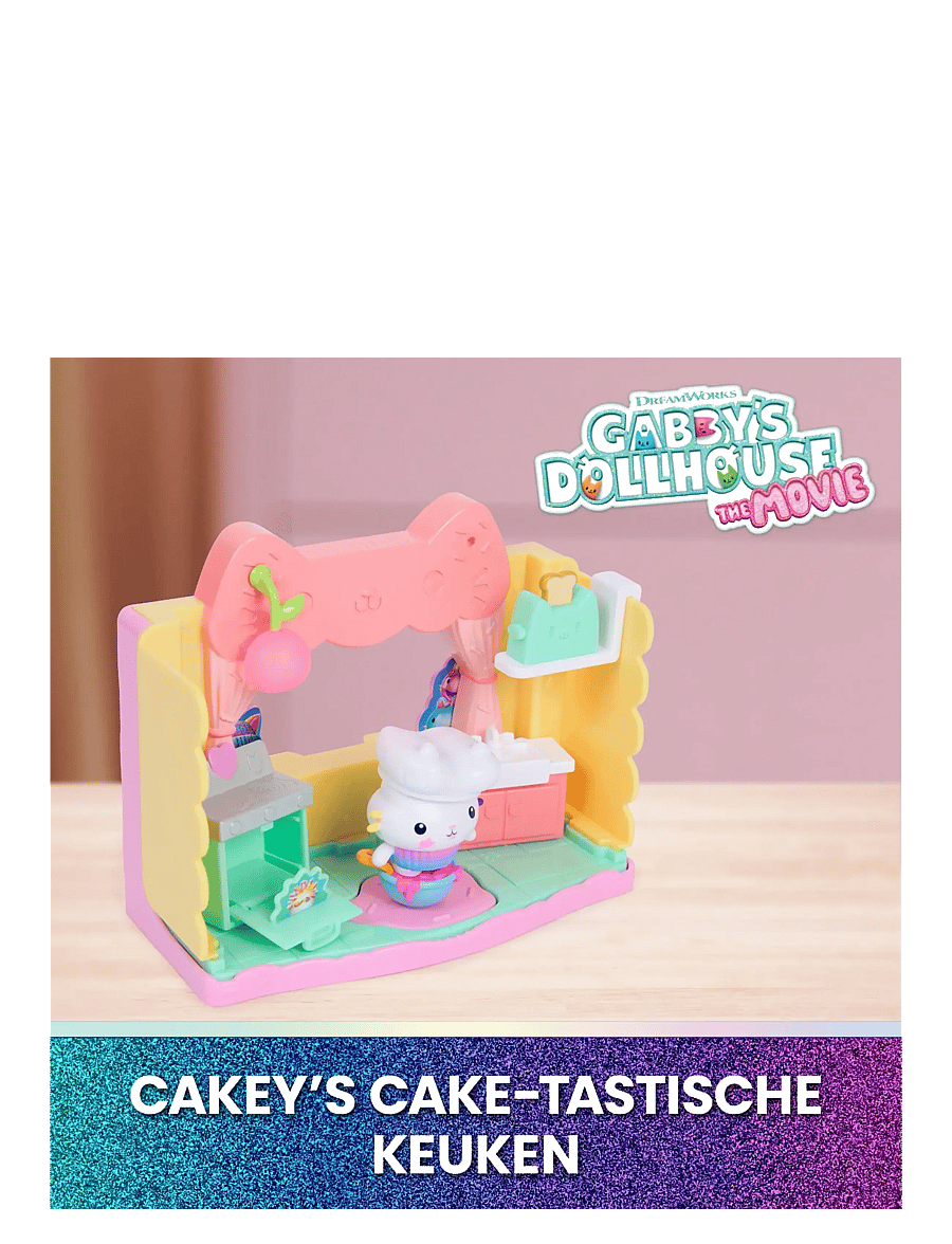 Gabby's Dollhouse - Gabby's Movie Portal Rooms - Kitchen - legesæt - muti - 4