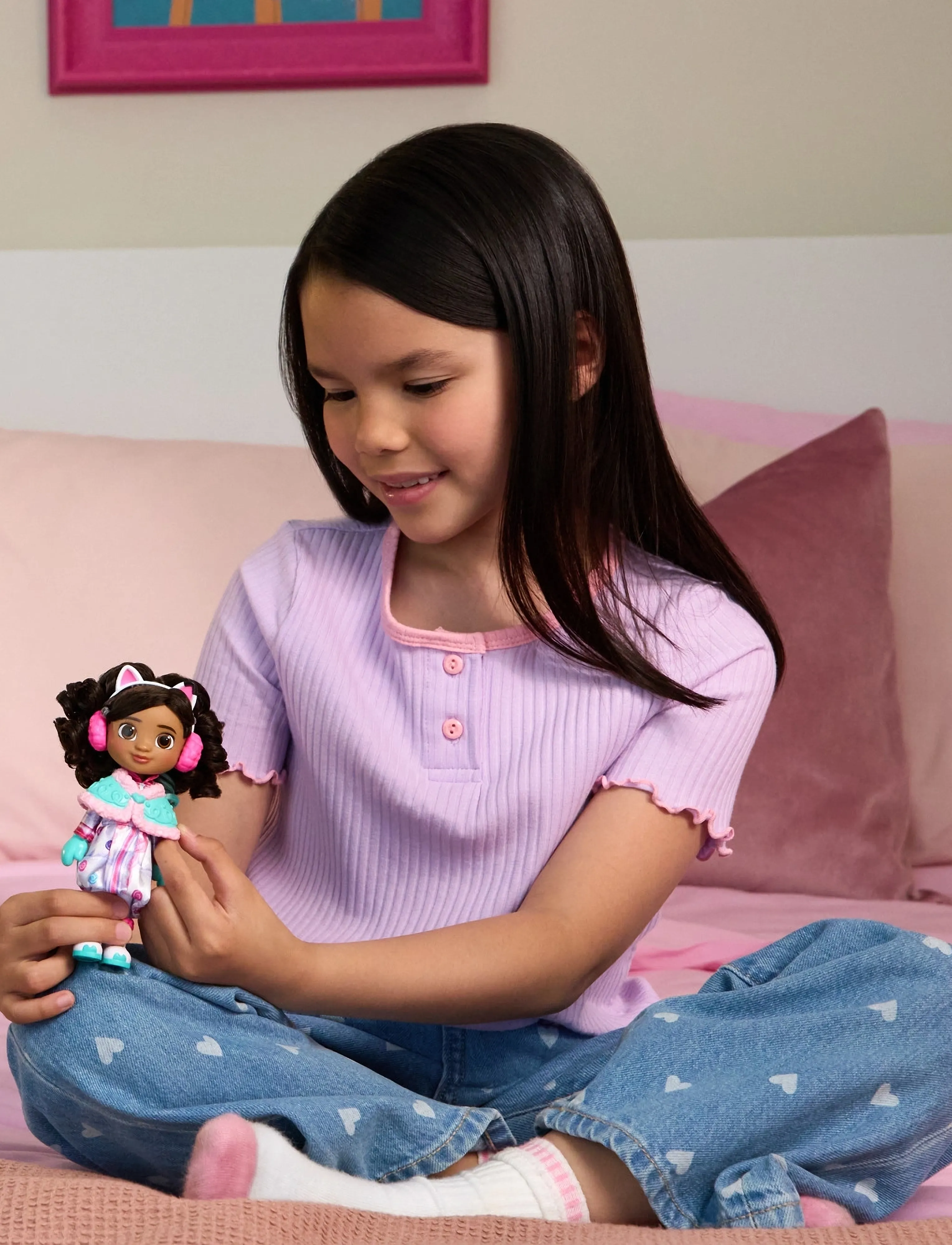 Gabby's Dollhouse Gabby's Movie Small Doll 15 Cm Snow Sweet, Børn, Dolls, Pink, Str: ONE SIZE
