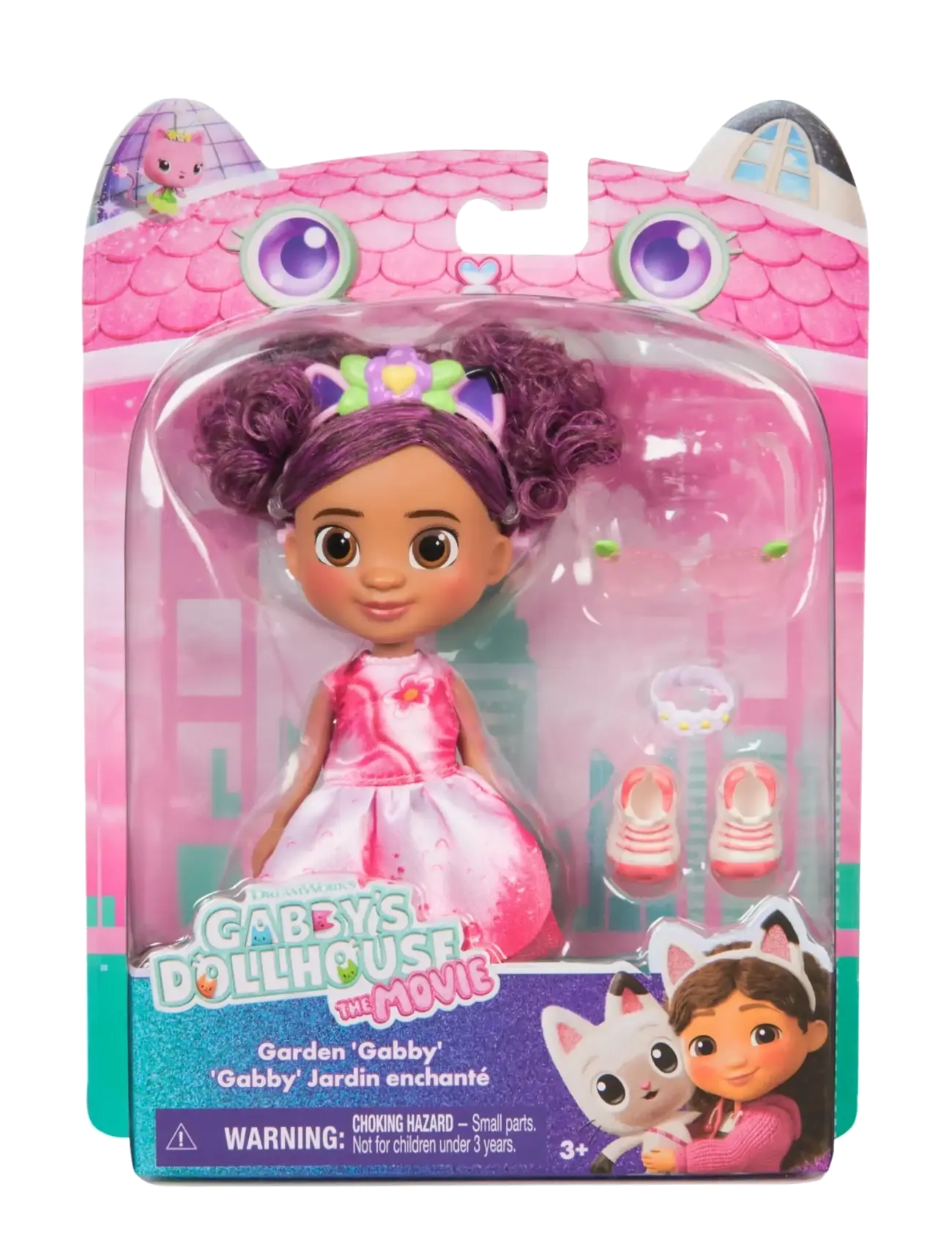 Gabby's Dollhouse Gabby's Movie Small Doll 15 cm - Crystal Garden - Gabby's Dollhouse - MUTI / pink/rose