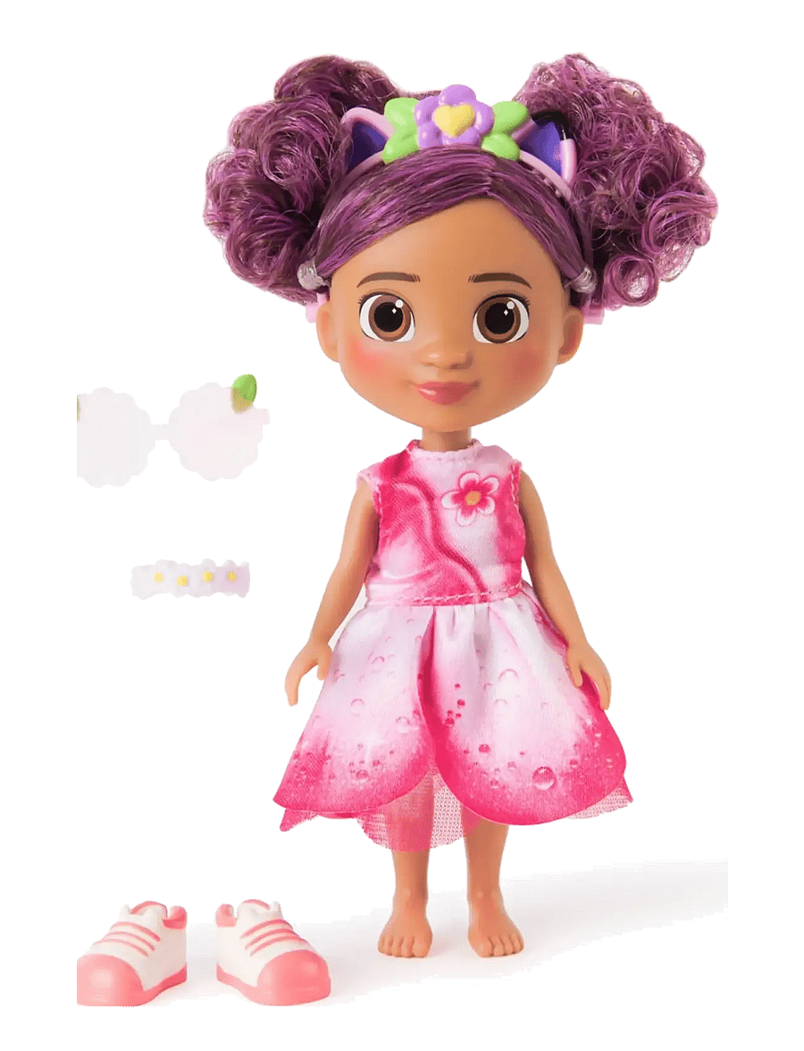 Gabby's Dollhouse - Gabby's Movie Small Doll 15 cm - Crystal Garden - dúkkur - muti - 2