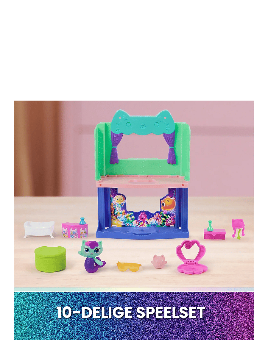 Gabby's Dollhouse - Gabby's Movie Portal Rooms - Bathroom - leikfangasett - muti - 3