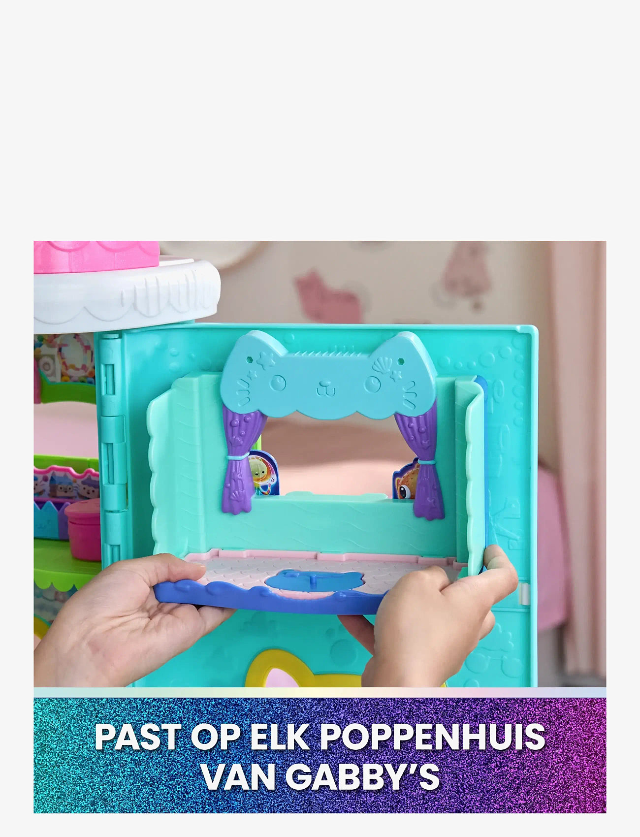 Gabby's Dollhouse - Gabby's Movie Portal Rooms - Bathroom - legesæt - muti - 5