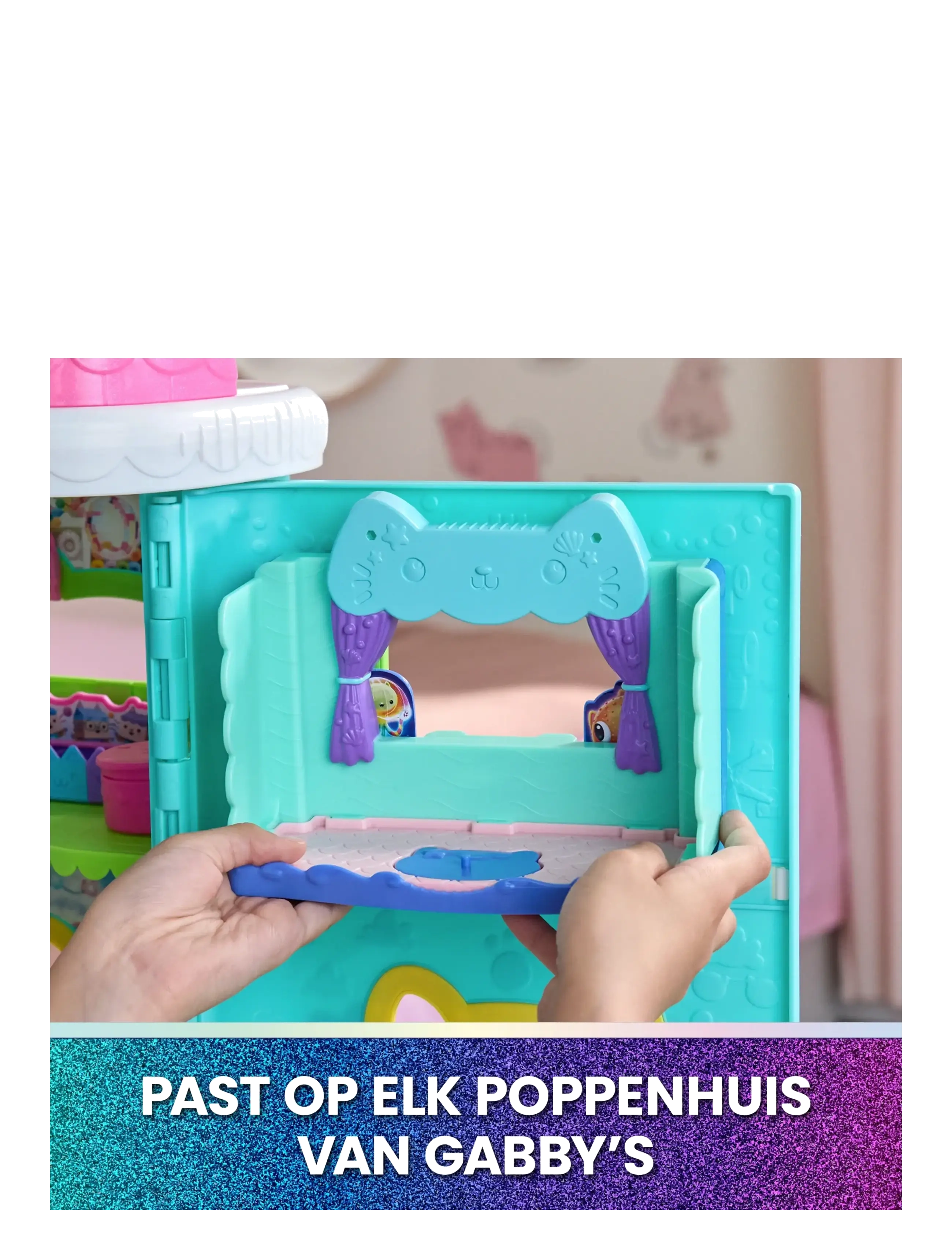 Gabby's Dollhouse - Gabby's Movie Portal Rooms - Bathroom - legesæt - muti - 5