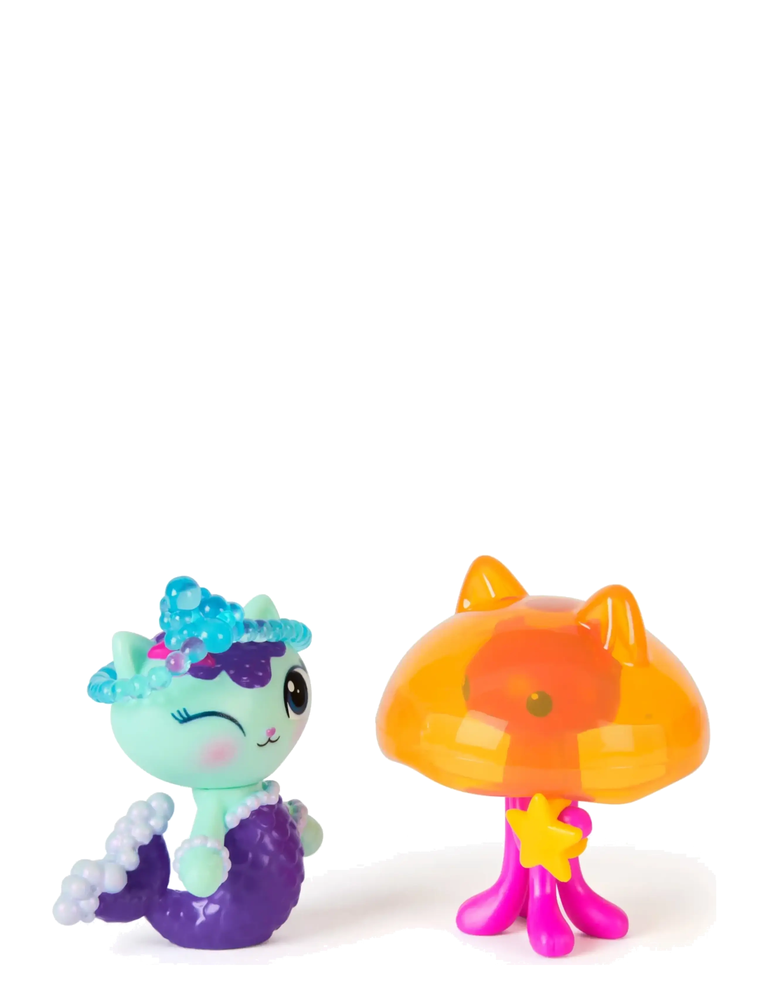 Gabby's Dollhouse - Gabby's Movie 2Pack Figure-Mercat & Cat Jelly Fish - film- & eventyrsfigurer - muti - 2