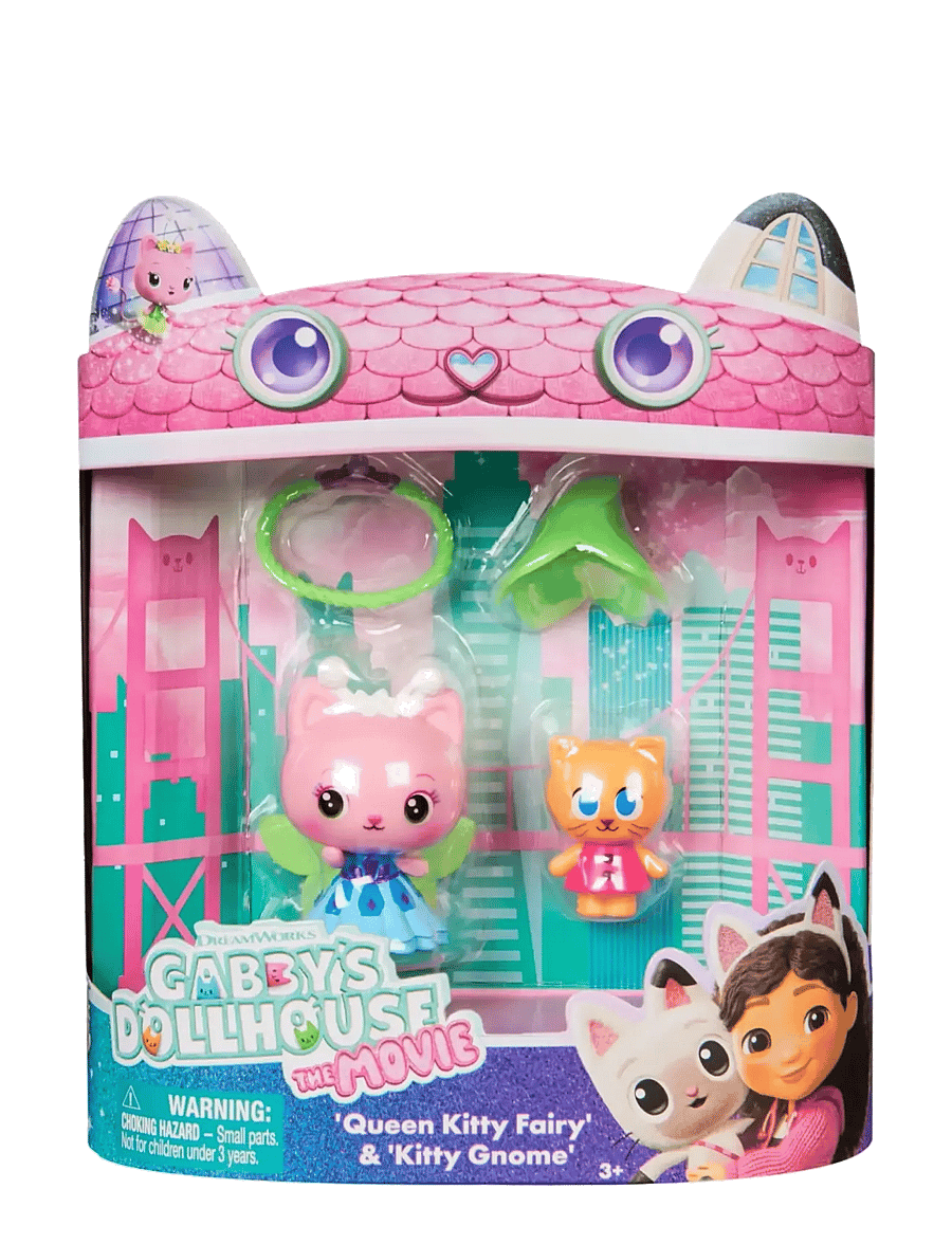 Gabby's Dollhouse - Gabby's Movie 2 Pack Figure - Crystal Garden - kvikmynda- og ævintýrapersónur - muti - 0
