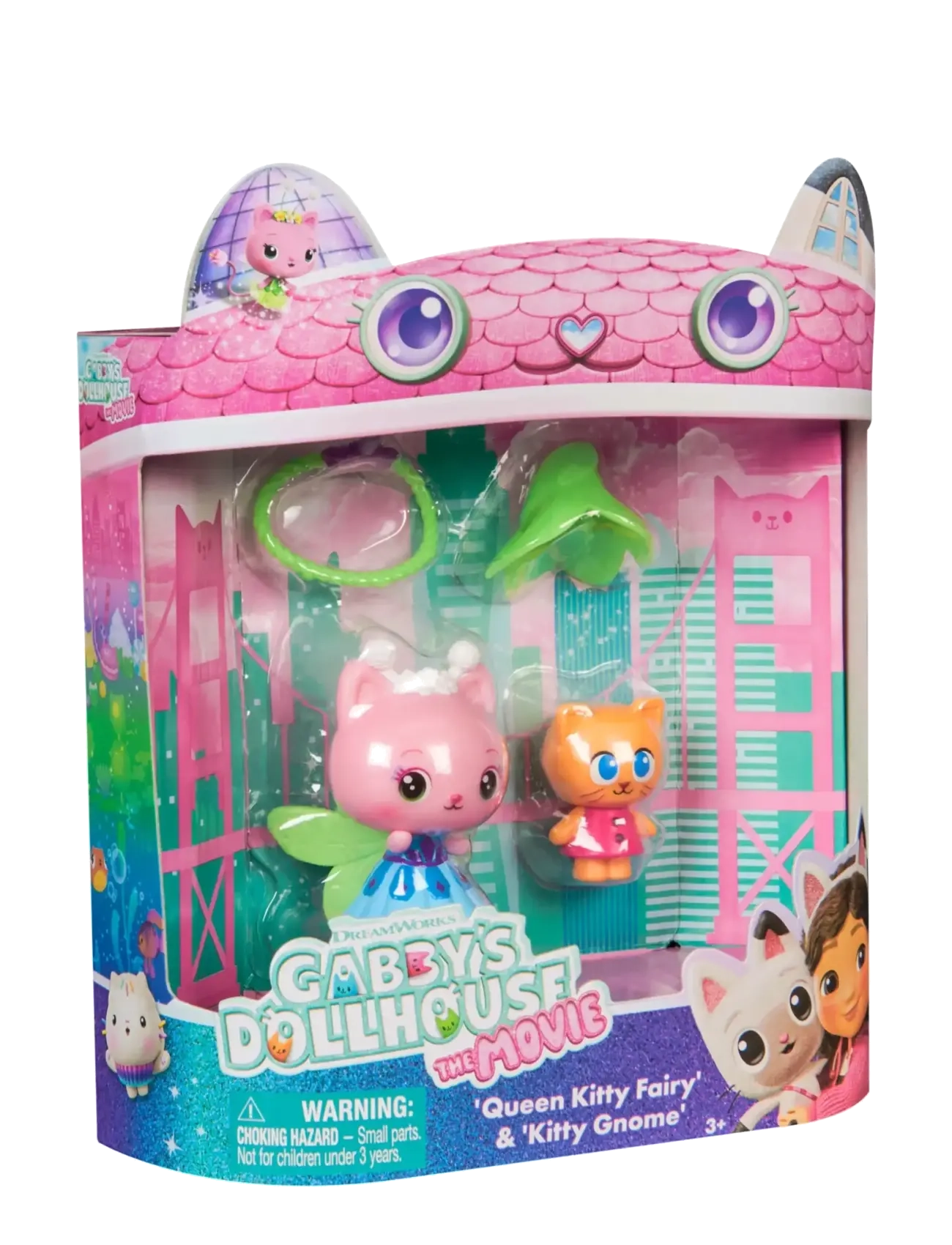 Gabby's Dollhouse - Gabby's Movie 2 Pack Figure - Crystal Garden - film- & eventyrsfigurer - muti - 1