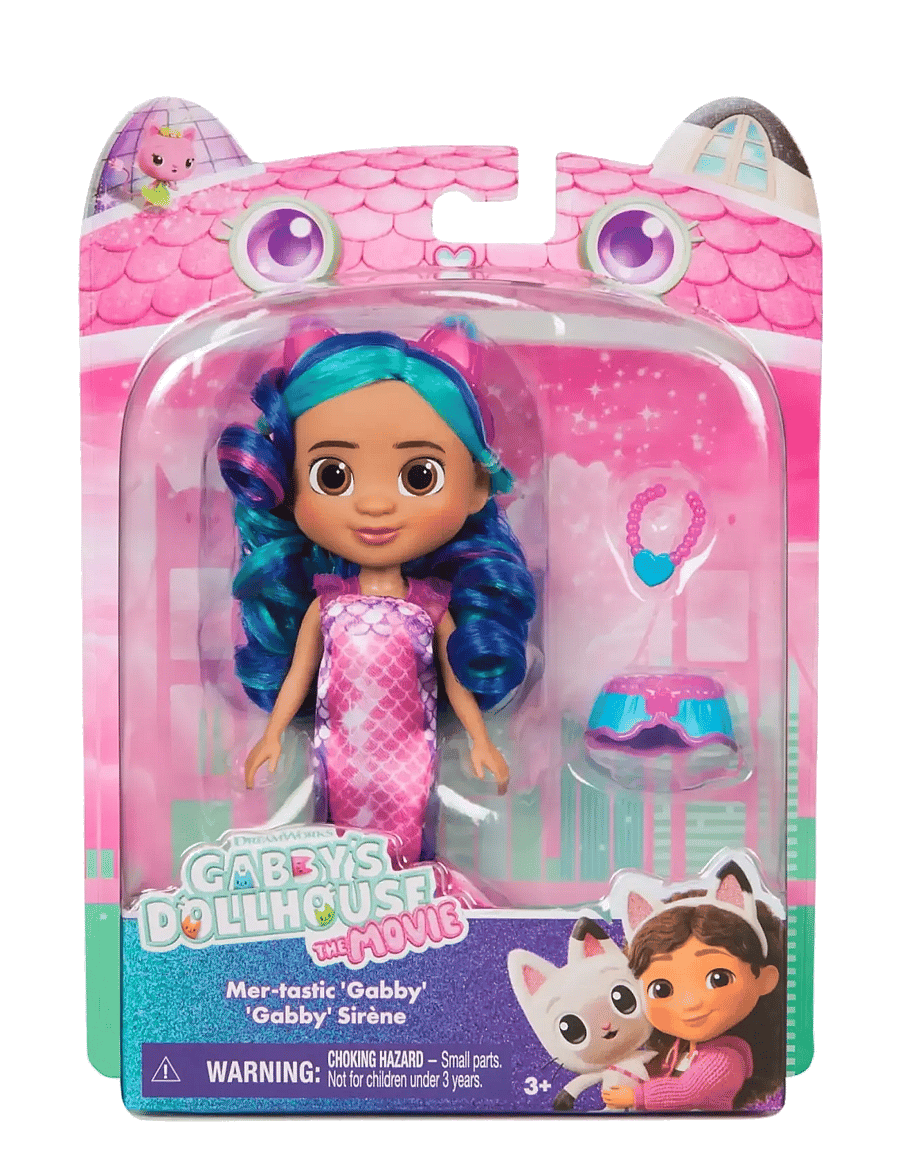 Gabby's Dollhouse - Gabby's Movie Small Doll 15 cm - Aquarium - dúkkur - muti - 1