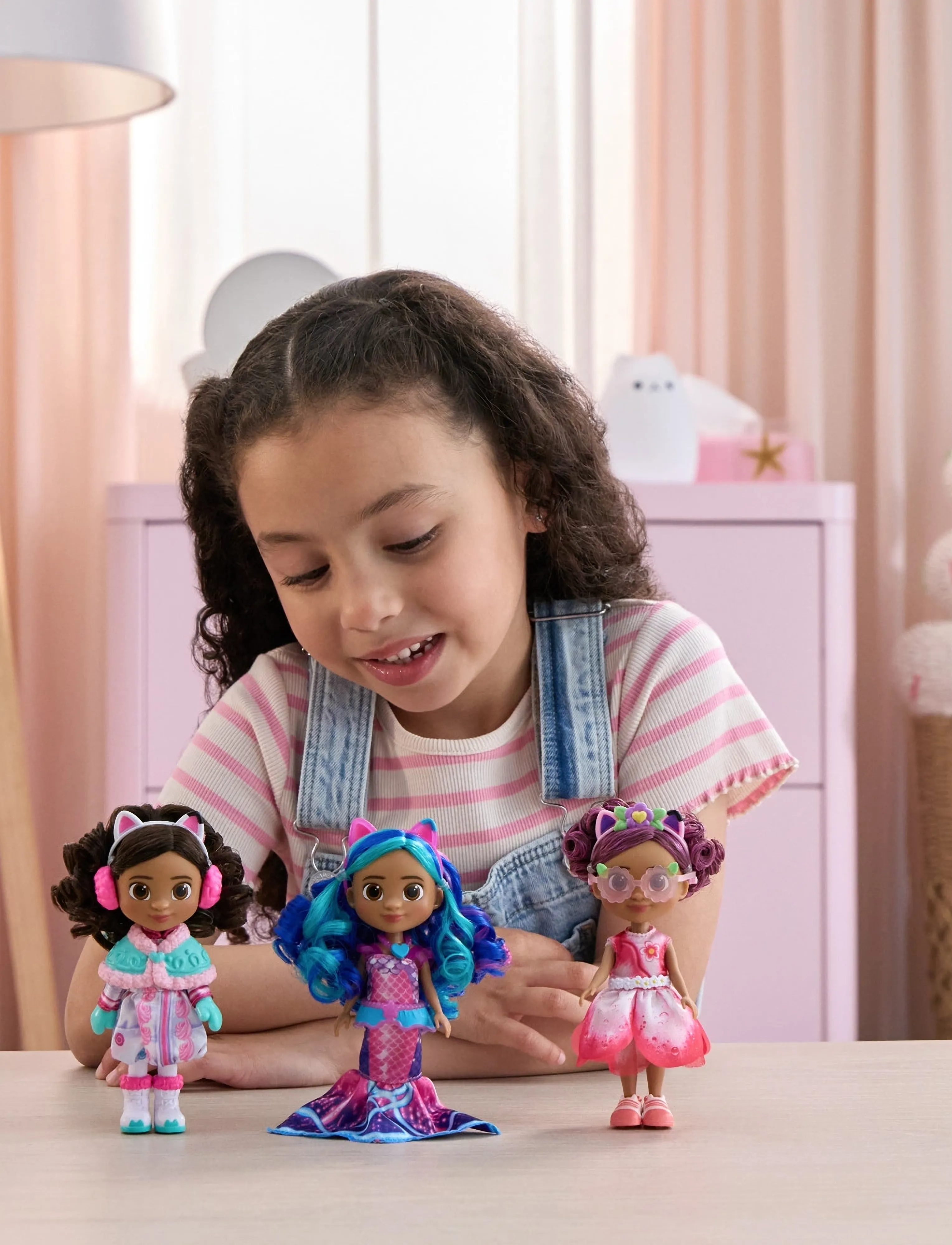 Gabby's Dollhouse Gabby's Movie Small Doll 15 Cm Aquarium, Dolls, Pink, Str: ONE SIZE