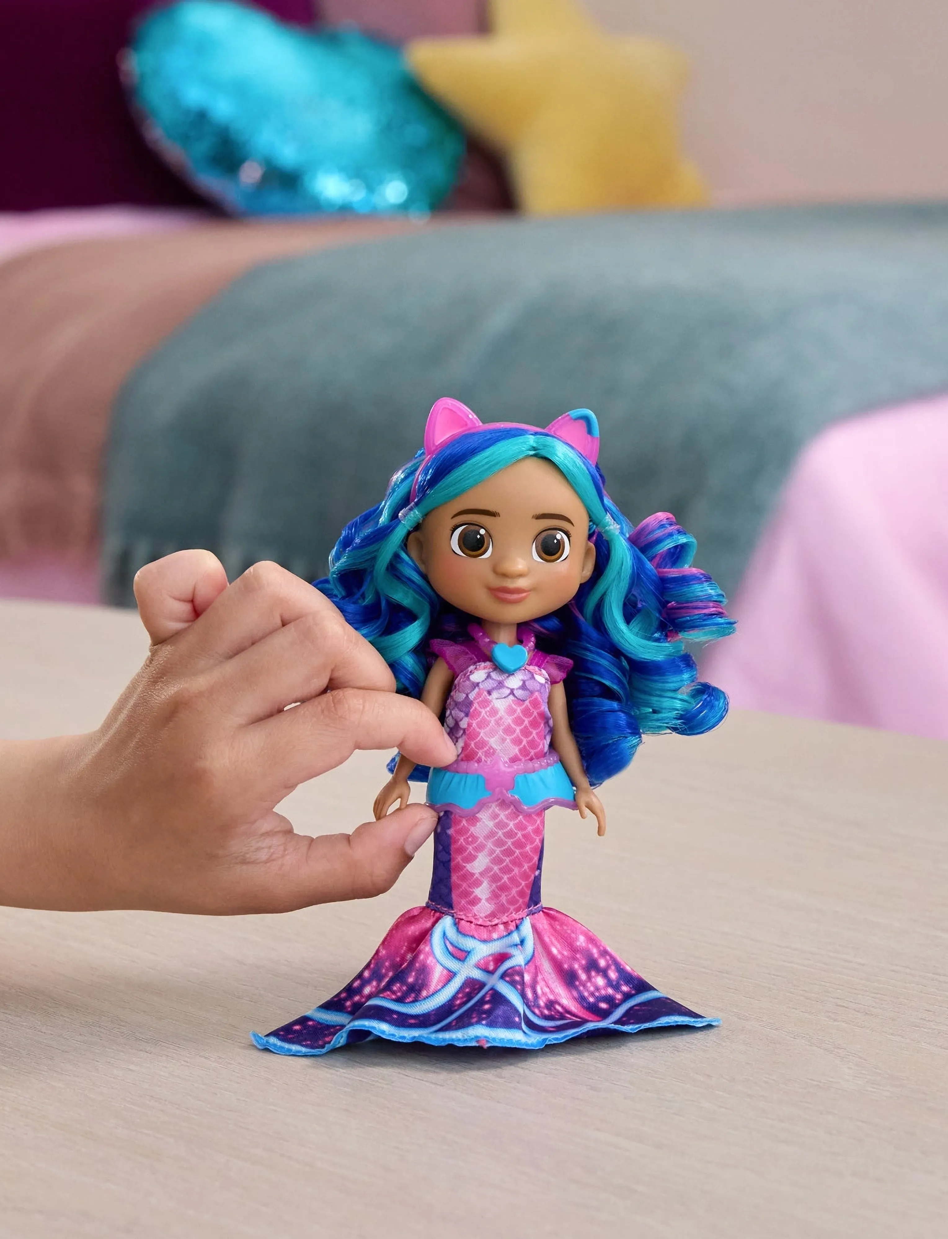 Gabby's Dollhouse - Gabby's Movie Small Doll 15 cm - Aquarium - dukker - muti - 3