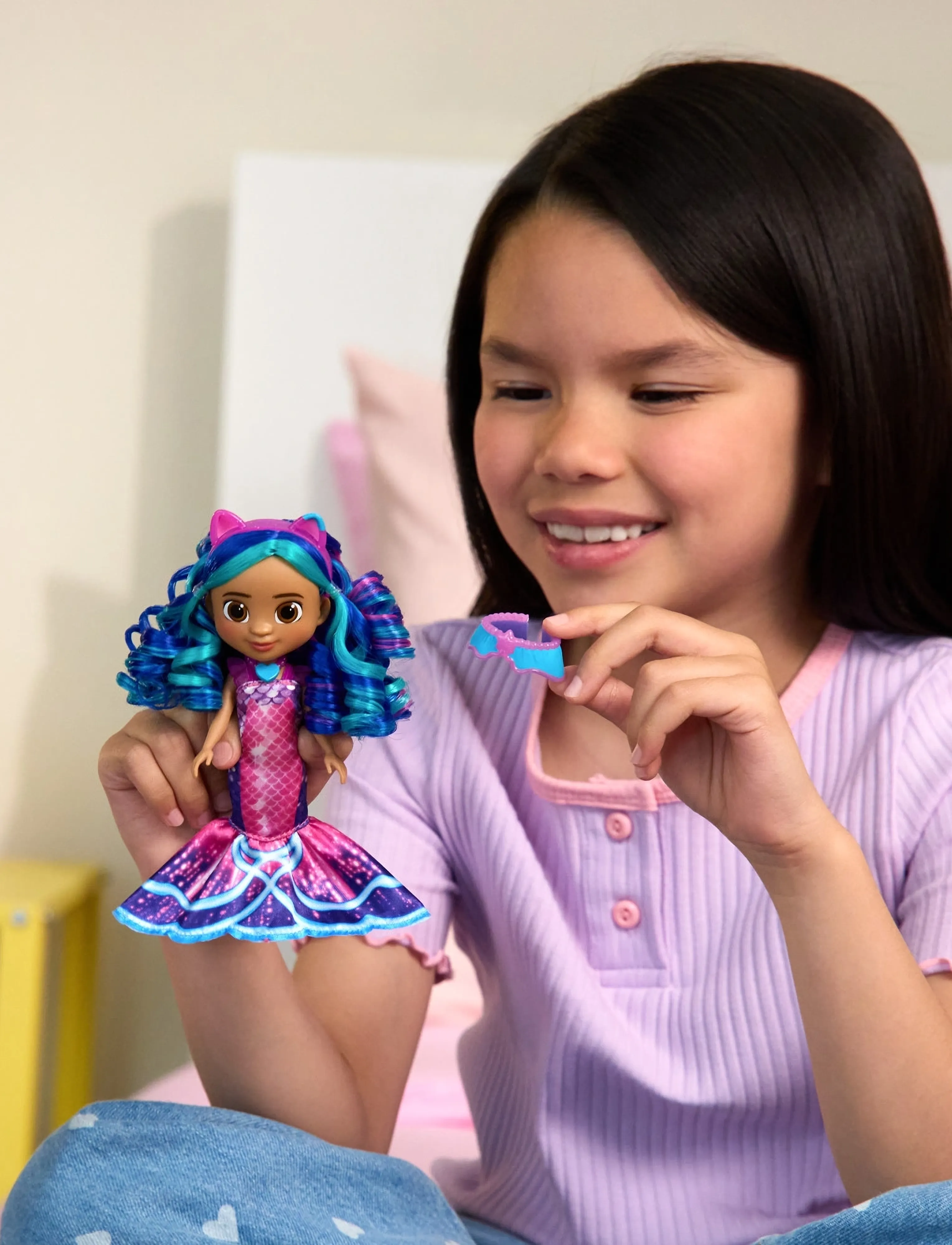 Gabby's Dollhouse - Gabby's Movie Small Doll 15 cm - Aquarium - dukker - muti - 5