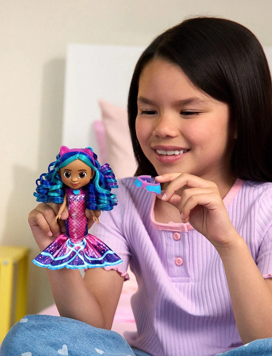 Gabby's Dollhouse - Gabby's Movie Small Doll 15 cm - Aquarium - dúkkur - muti - 5