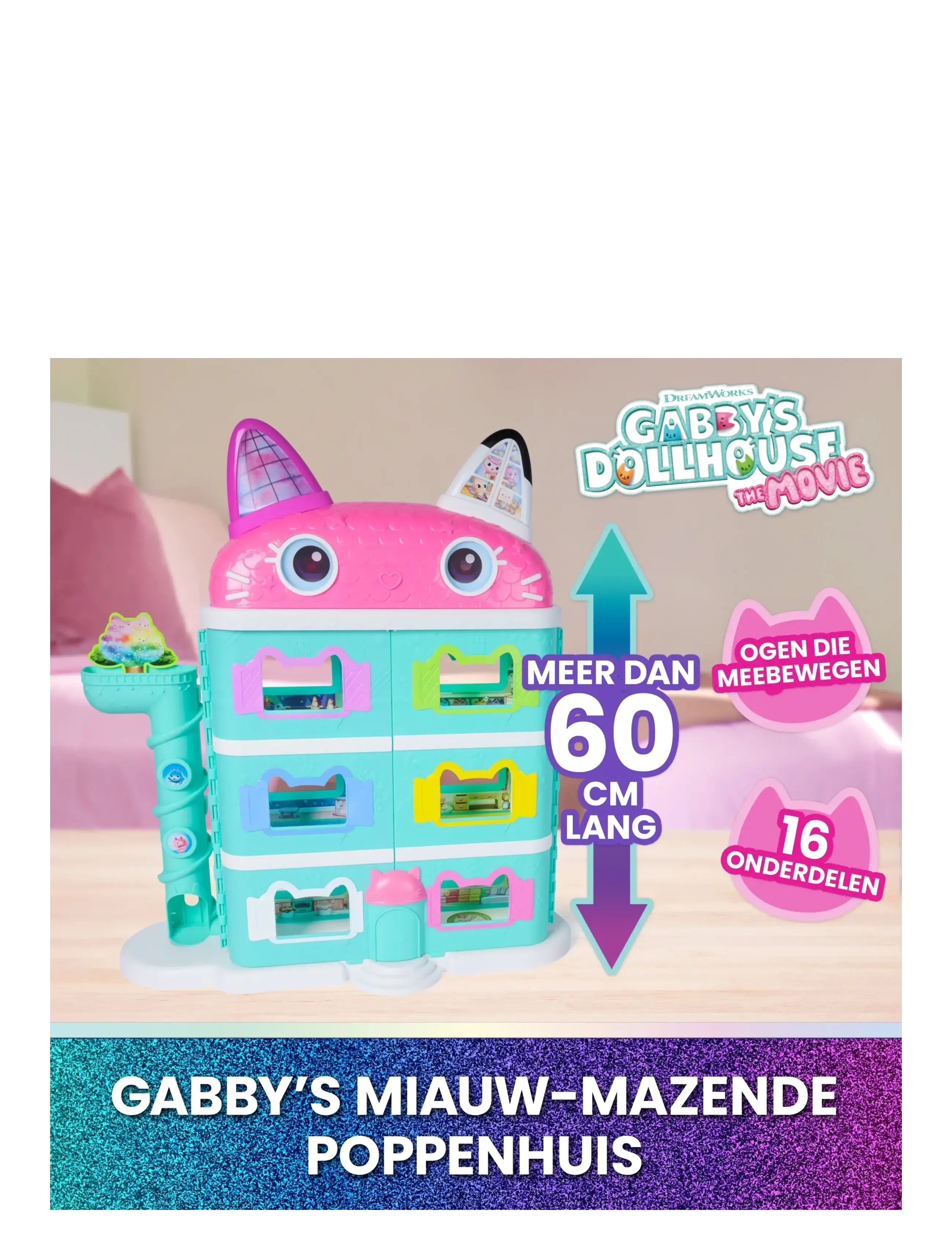 Gabby's Dollhouse - Gabby's Movie Dollhouse - dukkehuse - muti - 1
