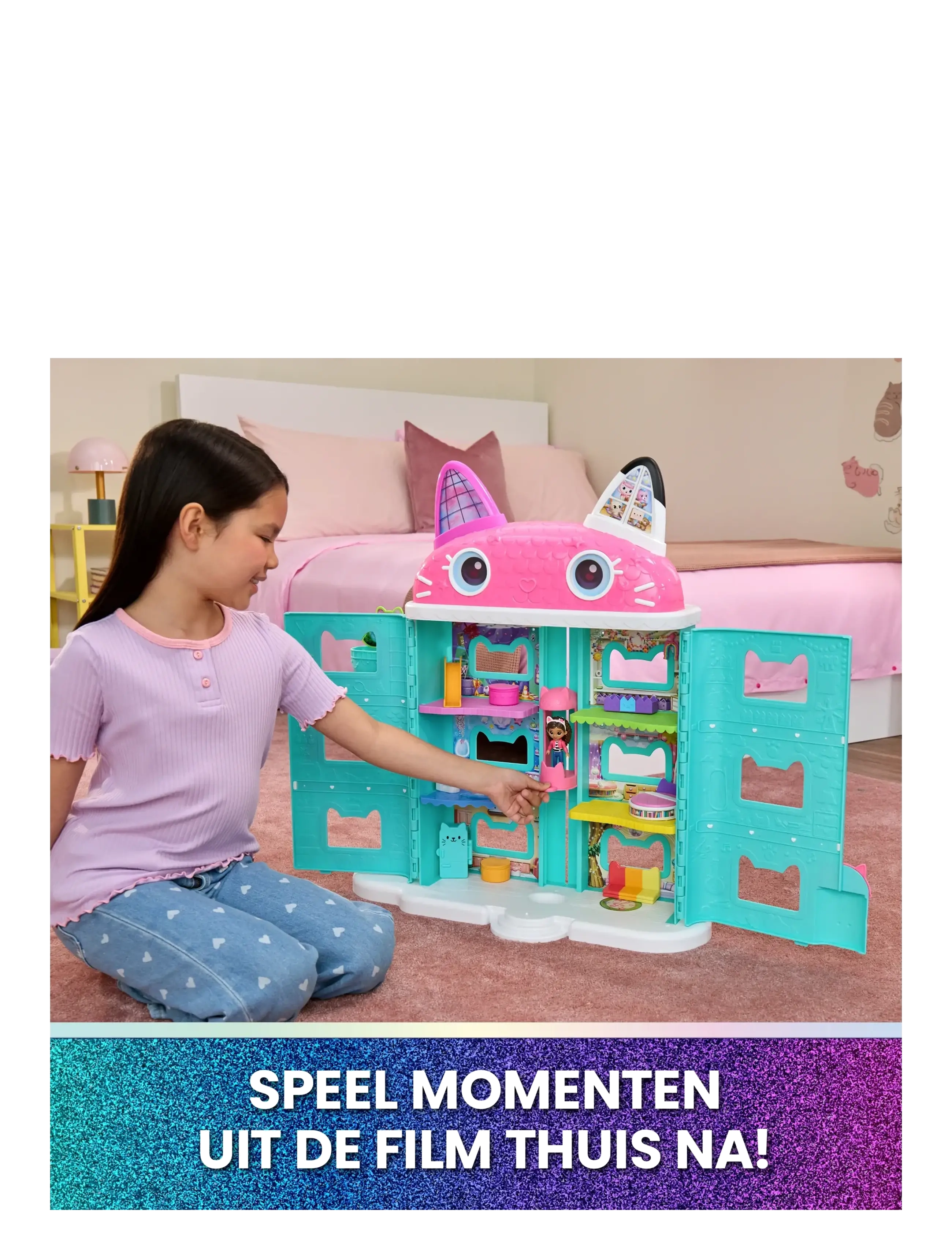 Gabby's Dollhouse - Gabby's Movie Dollhouse - dukkehuse - muti - 3