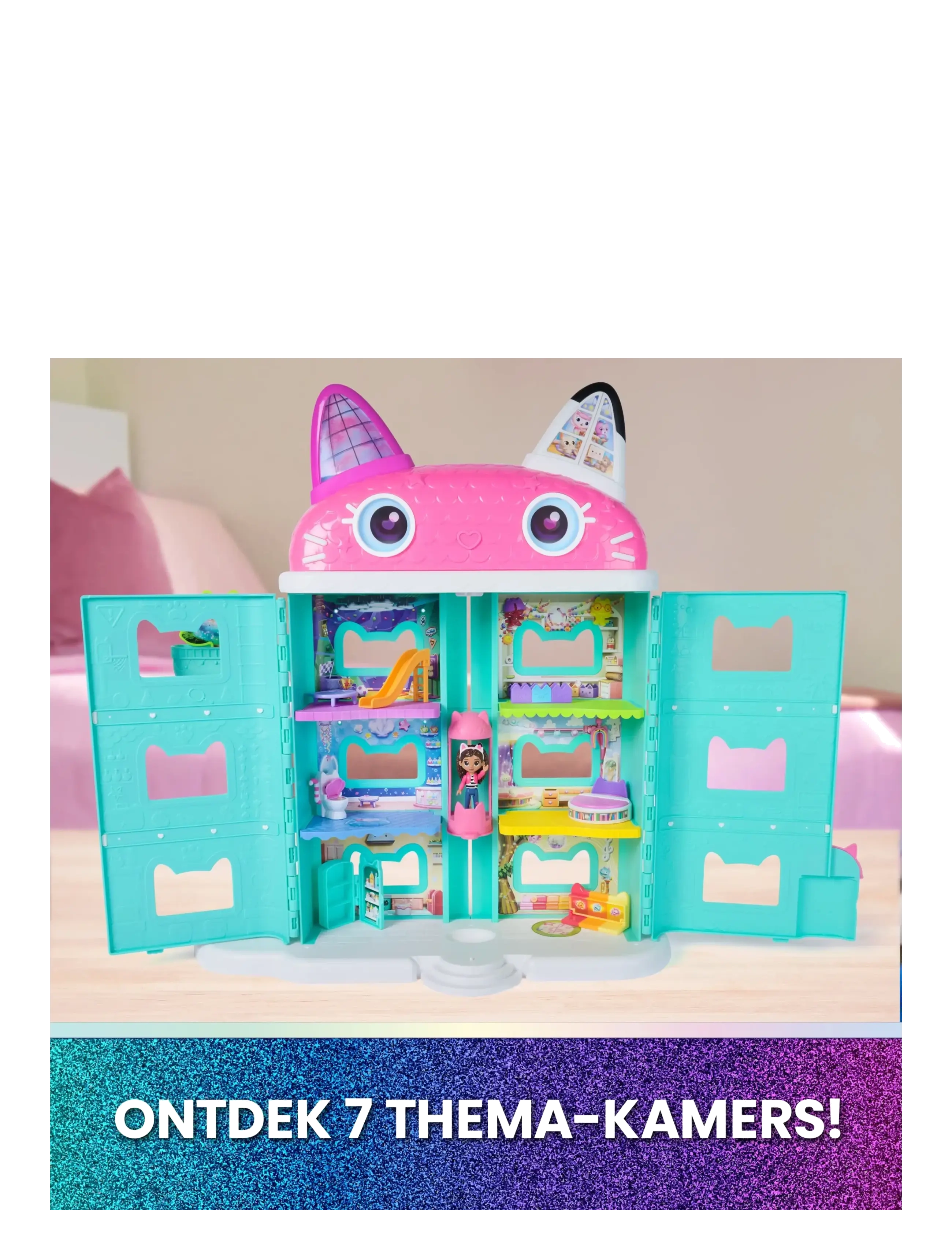 Gabby's Dollhouse - Gabby's Movie Dollhouse - dukkehuse - muti - 4