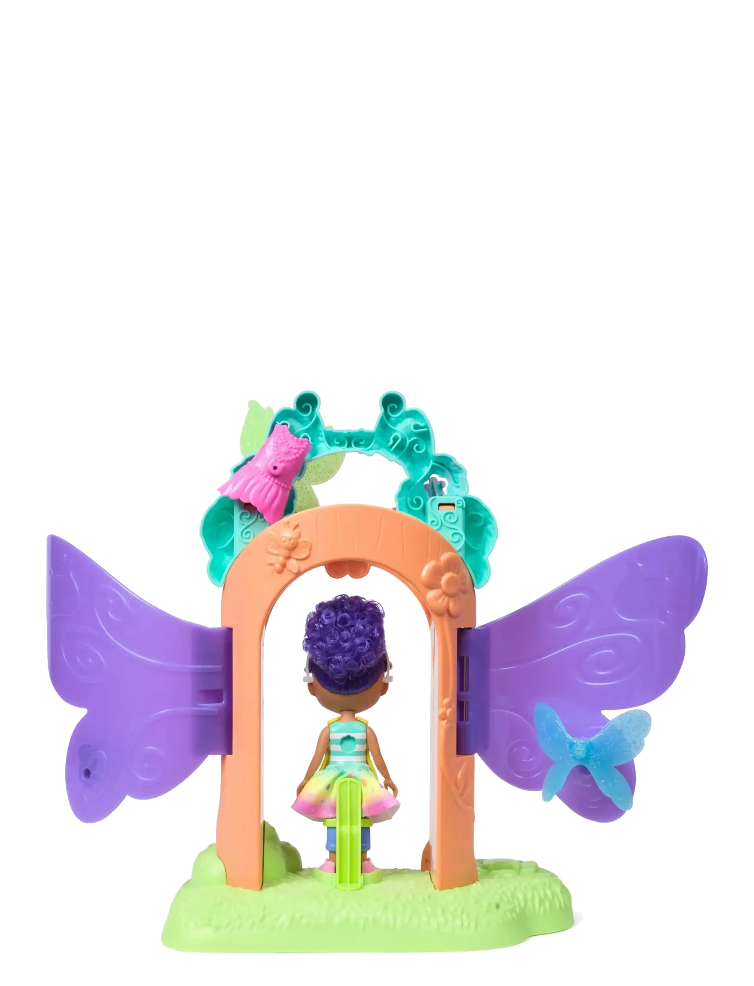 Gabby's Dollhouse - Gabby's Dollhouse Fairy Magic Reveal Playset - legesæt - multi - 3