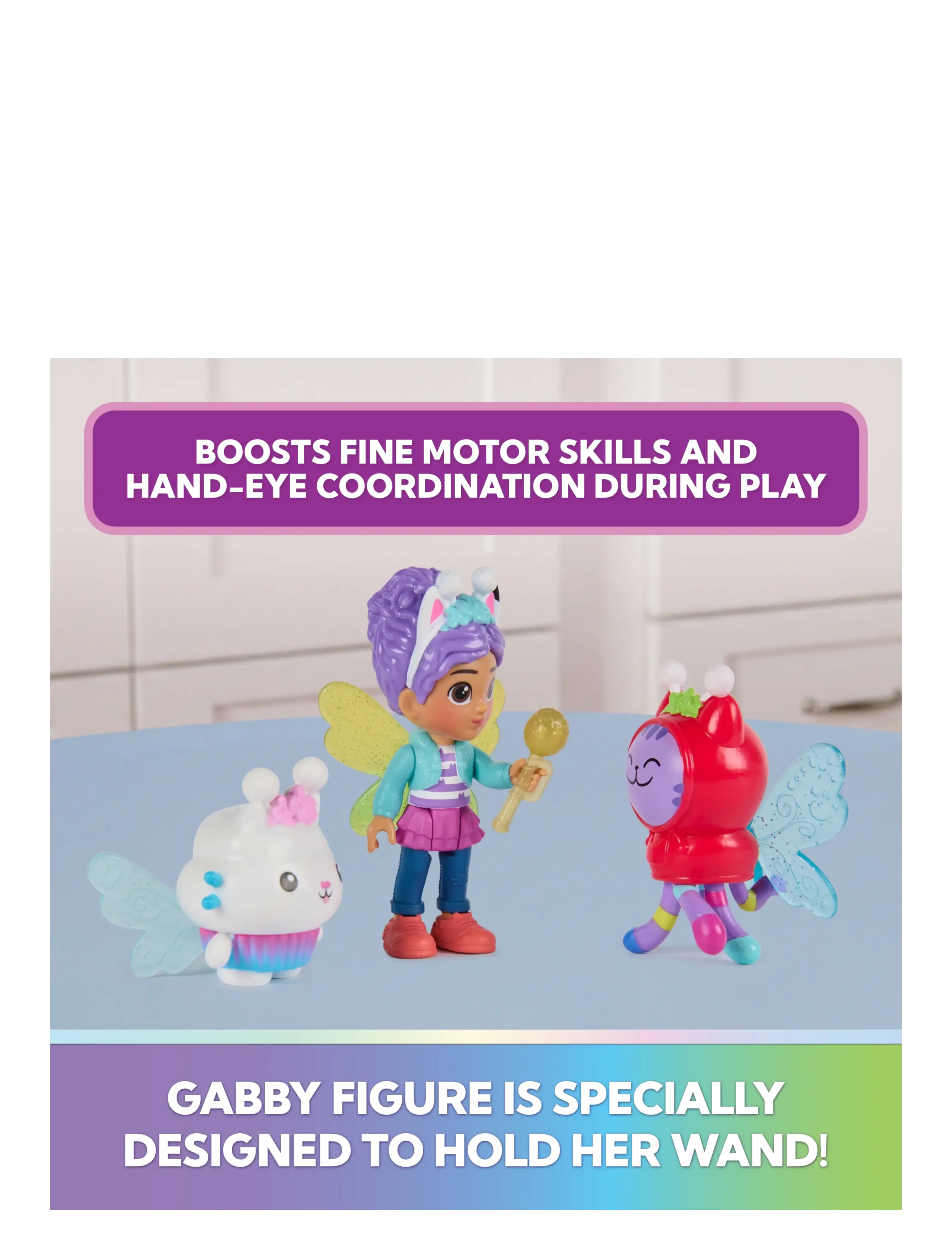 Gabby's Dollhouse - Gabby's Dollhouse Fairy Friends Figure Giftset - film- & eventyrsfigurer - multi - 4